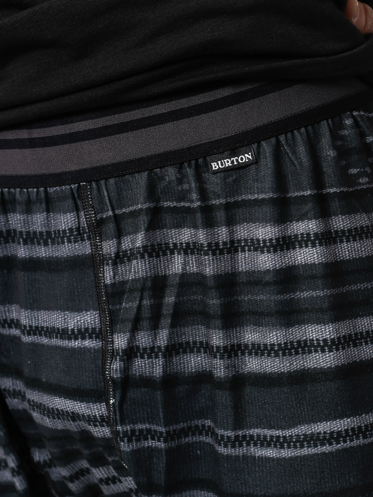 Mens Burton Active underwear Midweight Pant (faded stag stripe)