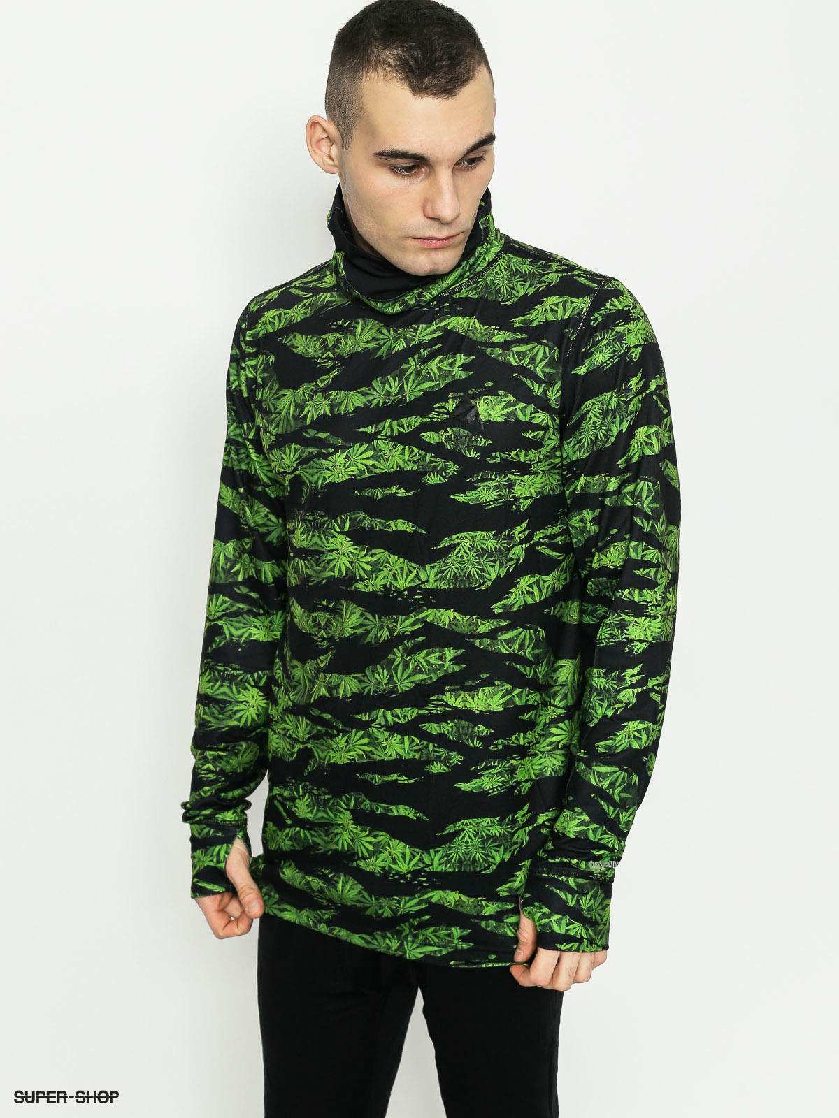 Burton Active longsleeve Midweight Long Neck Crew colorado camo