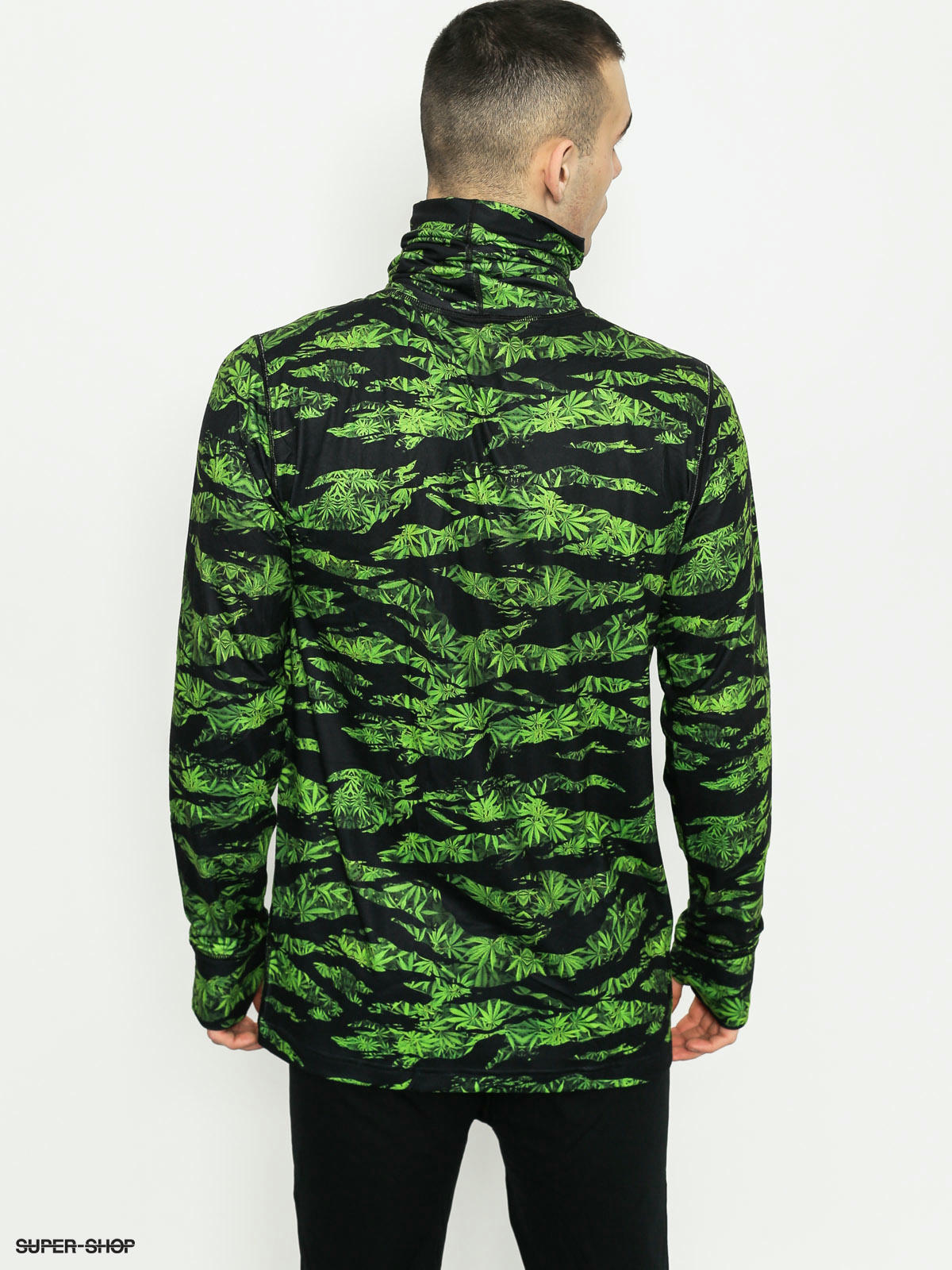 Burton Active longsleeve Midweight Long Neck Crew colorado camo