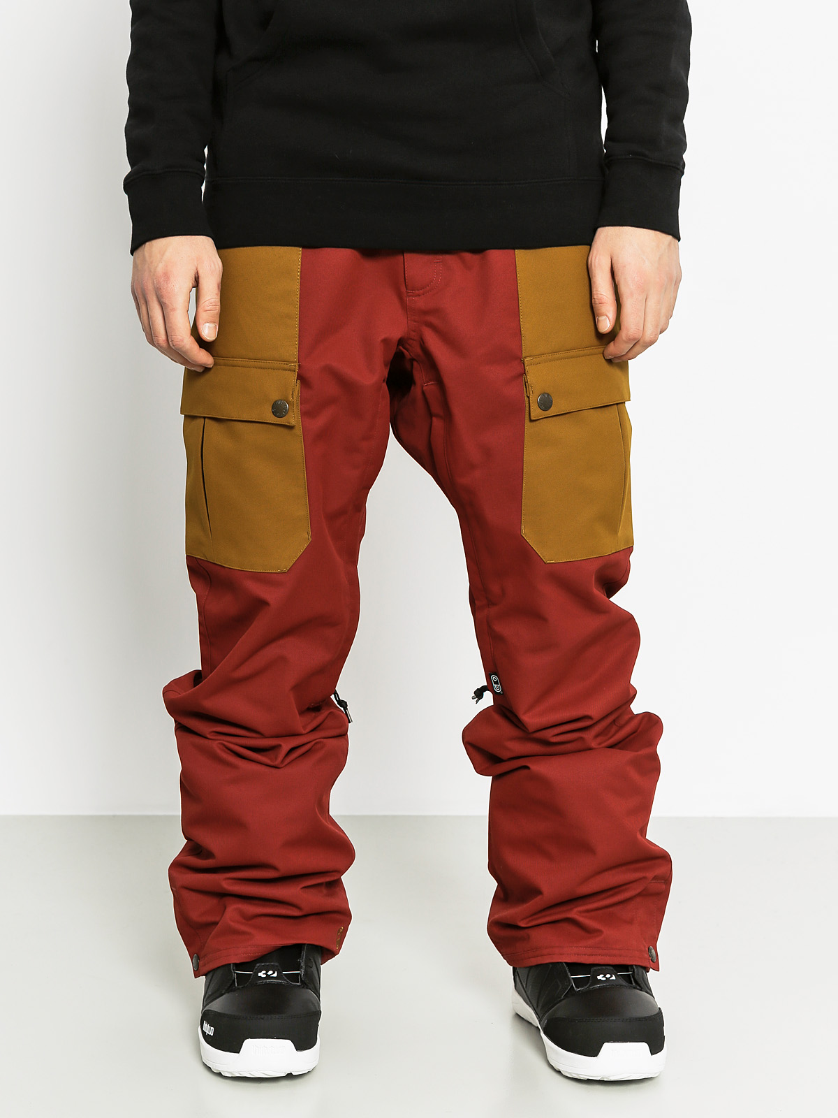 Mens Airblaster Snowboard pants Freedom Cargo (oxblood)
