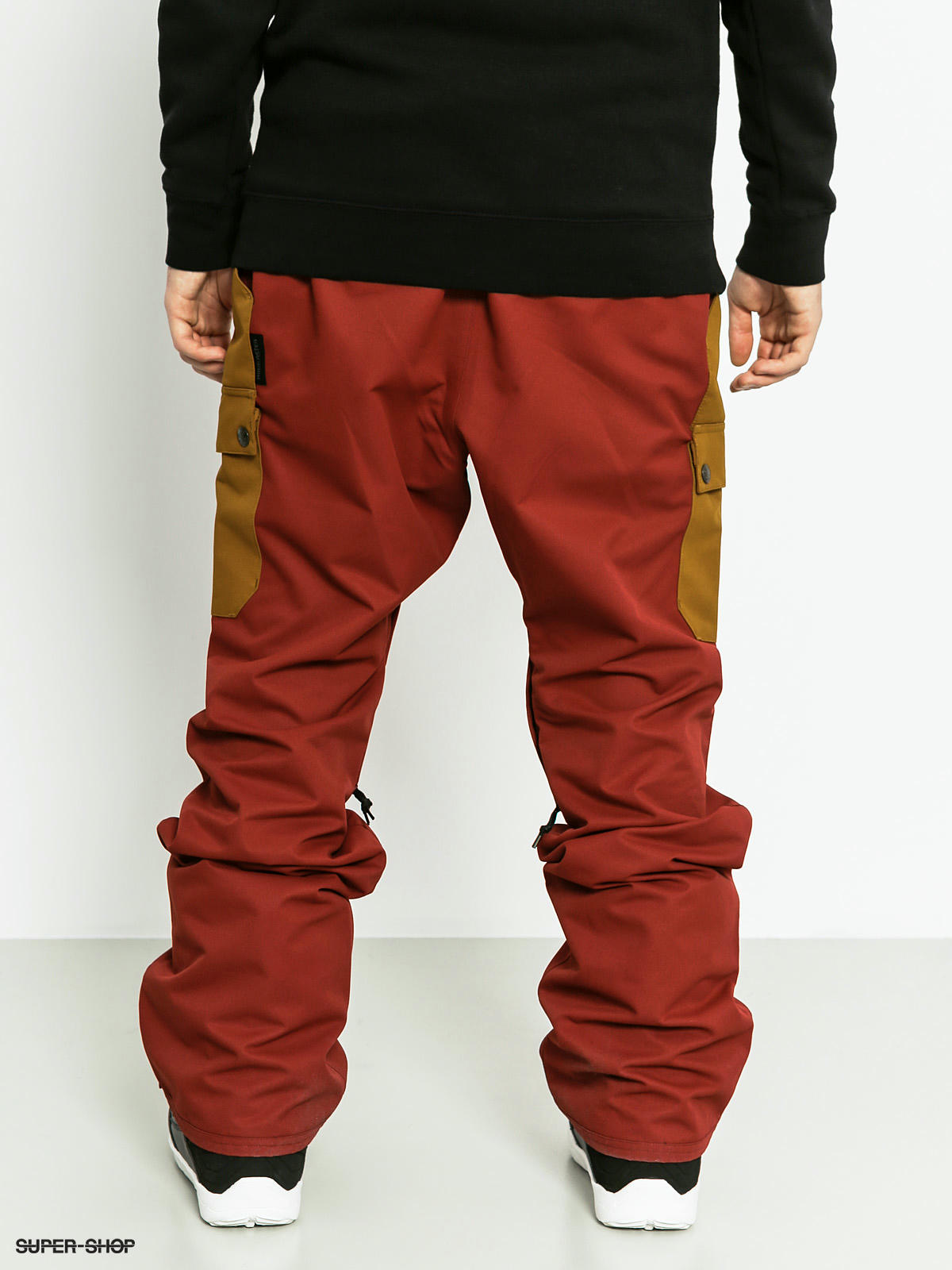 Mens Airblaster Snowboard pants Freedom Cargo oxblood