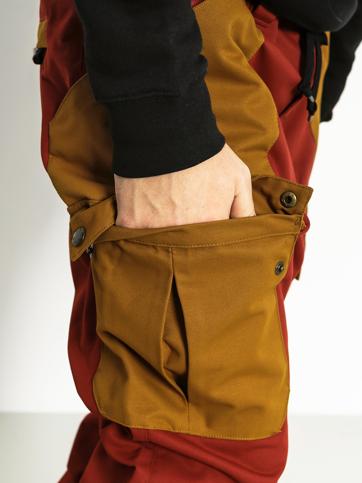Mens Airblaster Snowboard pants Freedom Cargo (oxblood)