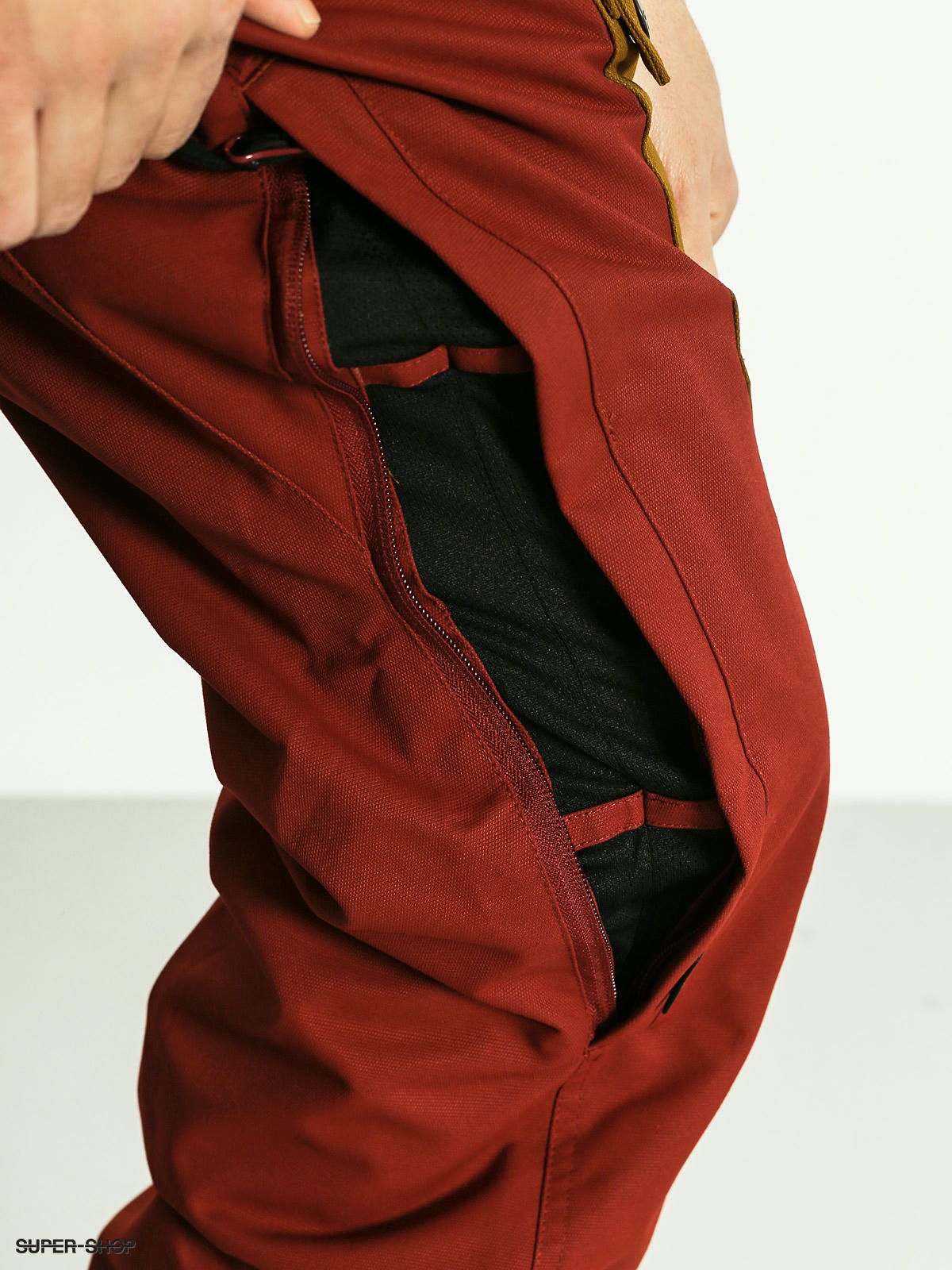 Mens Airblaster Snowboard pants Freedom Cargo oxblood