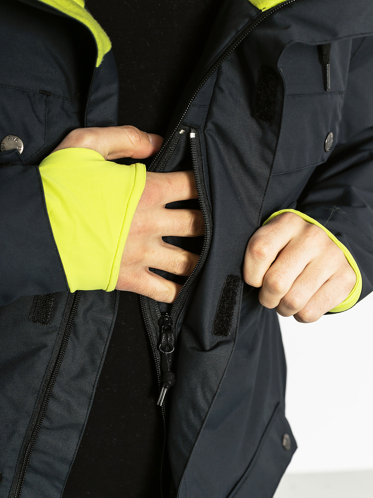 Mens Airblaster Snowboard jacket AB BC (black)