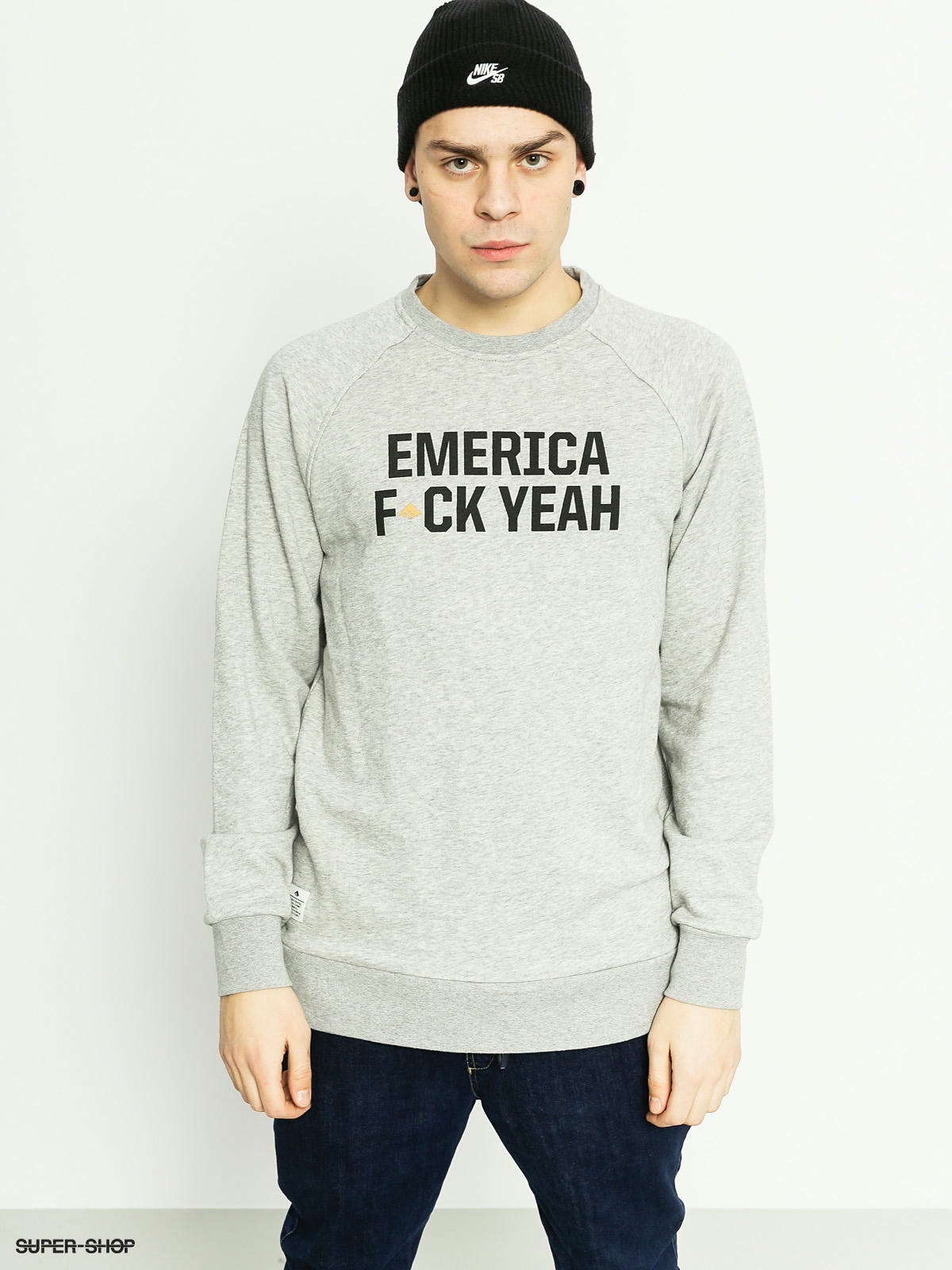 RVCA Everlast HD Sweatshirt (heather grey)