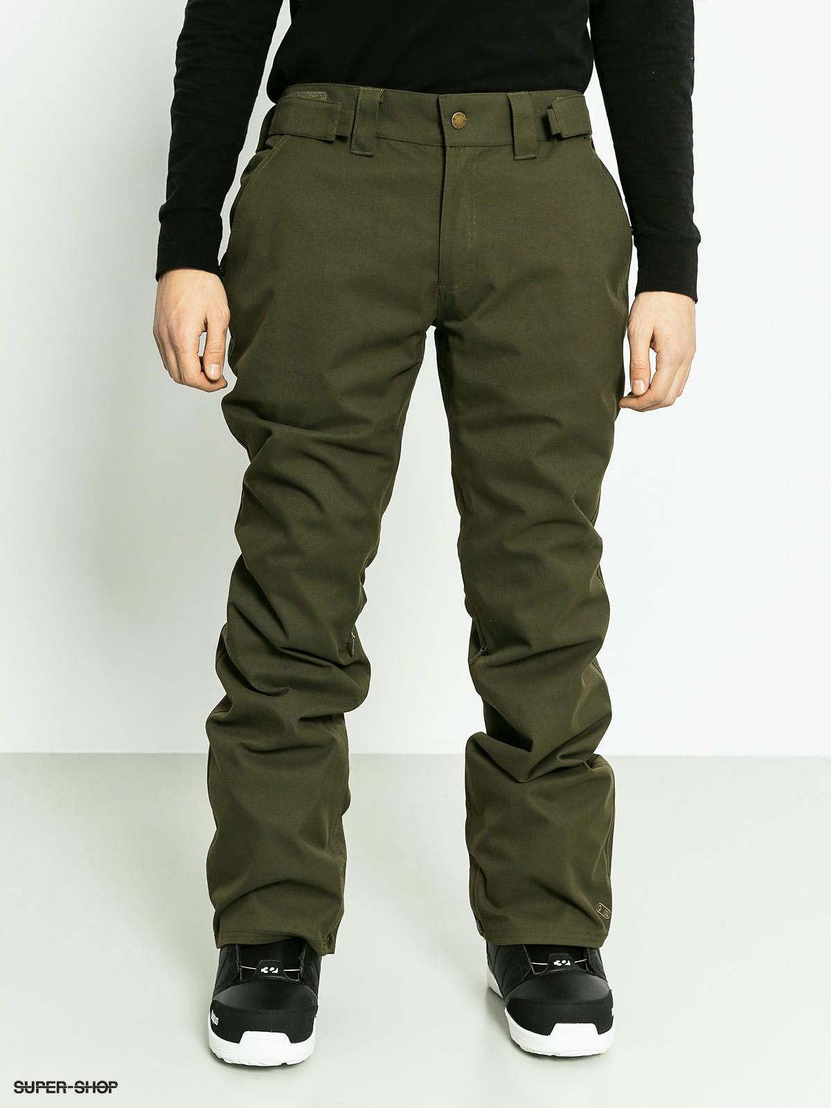 Mens Airblaster Snowboard pants Sissy olive