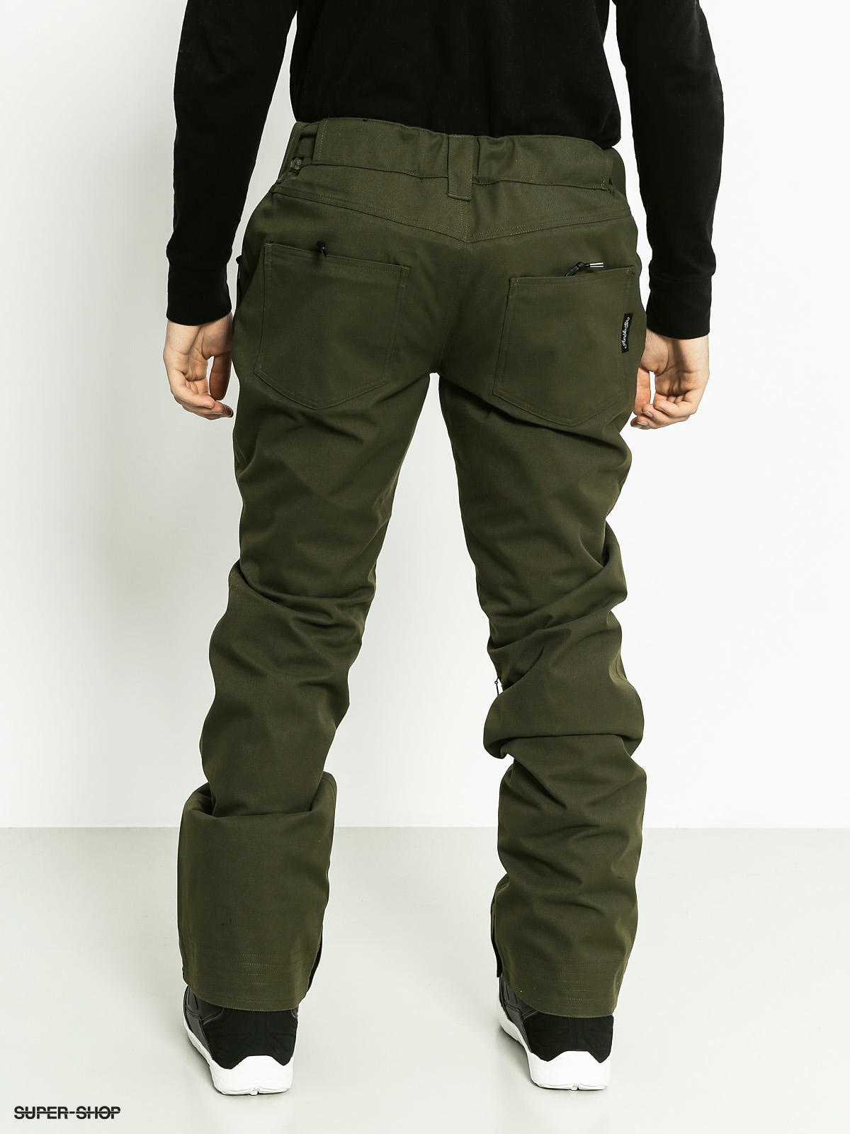 Mens Airblaster Snowboard pants Sissy olive