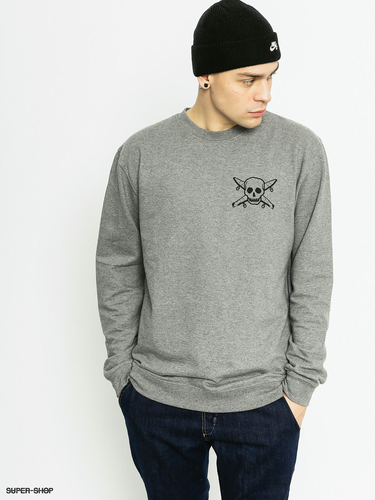 Fourstar Sweatshirt Street Pirate (grey)