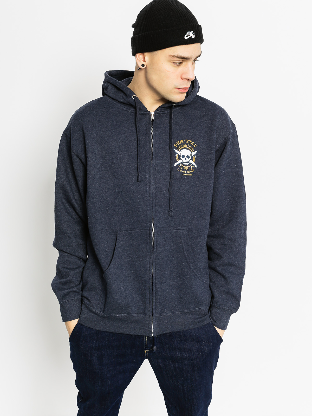 Fourstar Hoodie Zig Zag ZHD (navy)