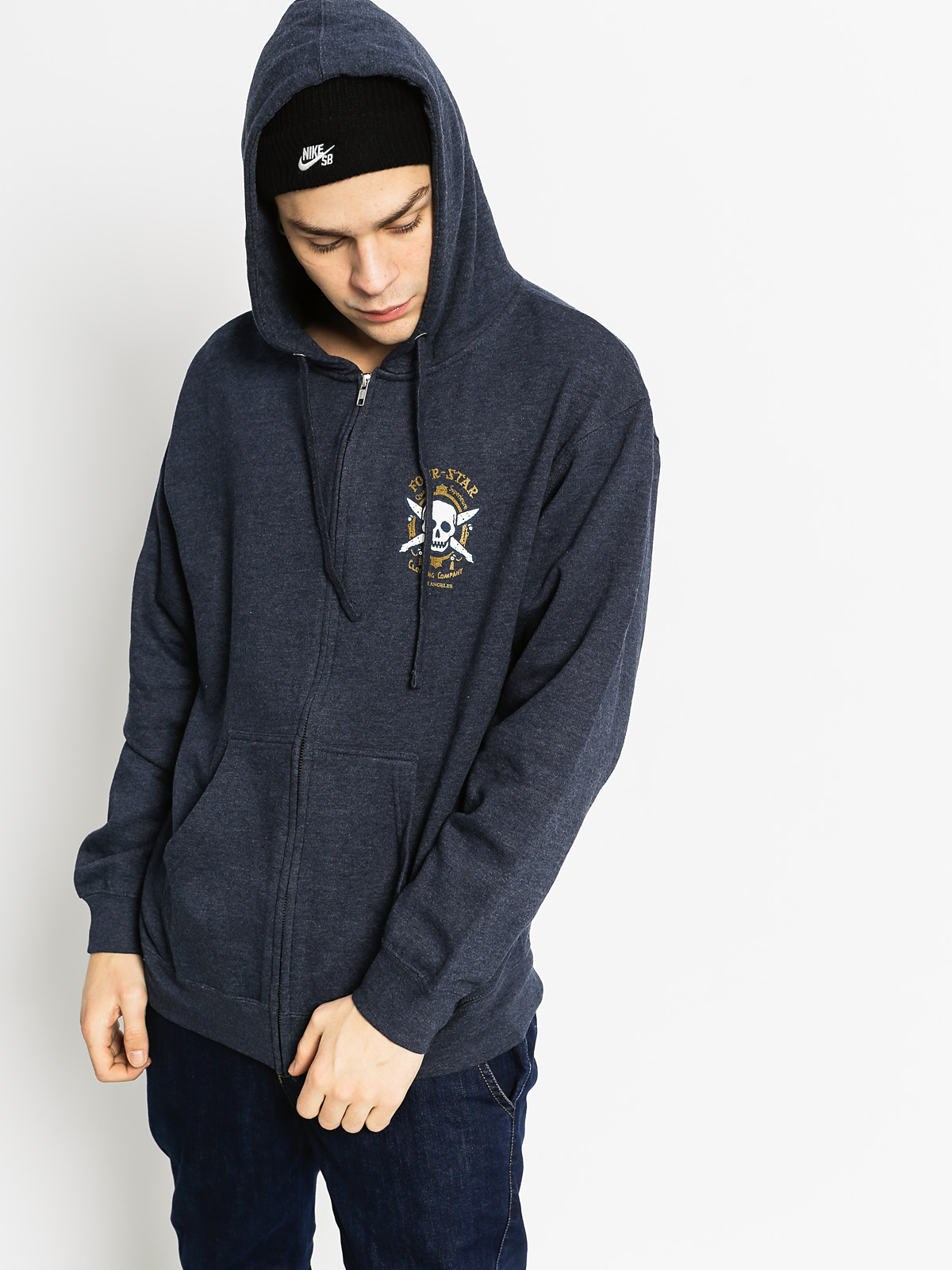 Fourstar Hoodie Zig Zag ZHD (navy)