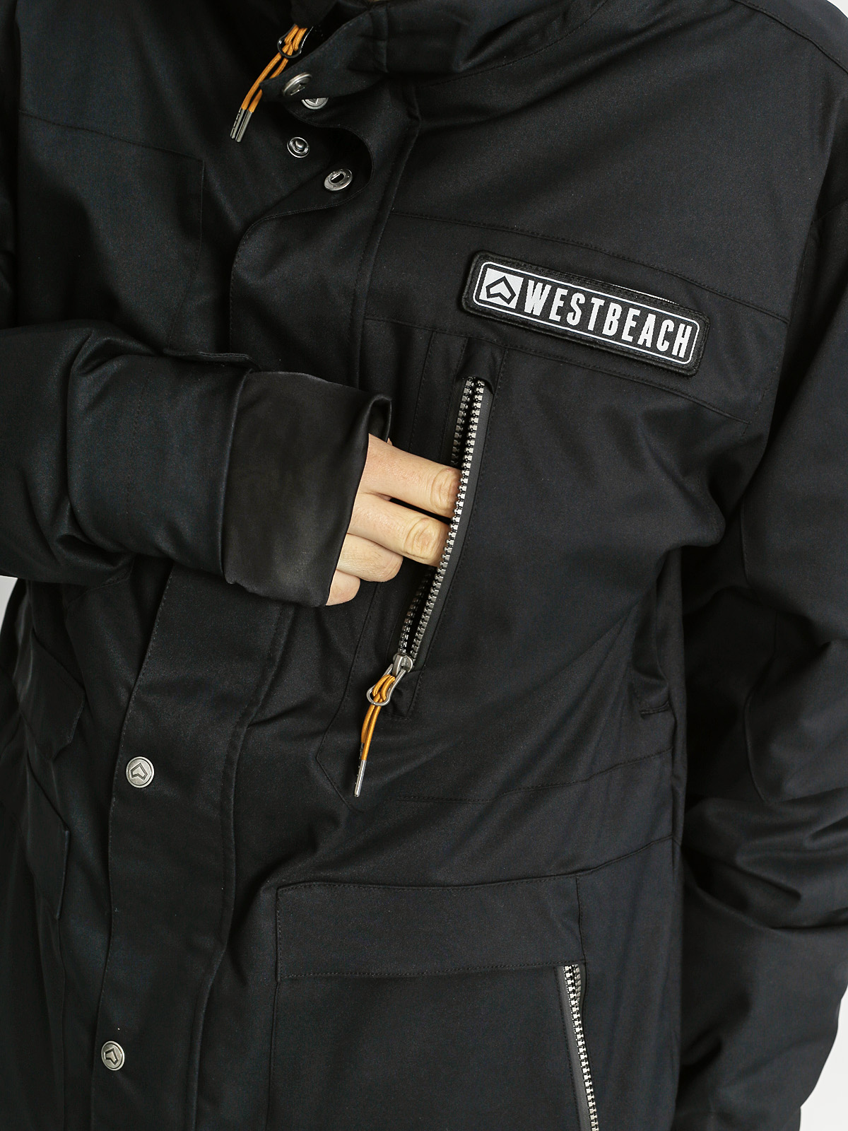 Mens Westbeach Snowboard jacket Temple (black)