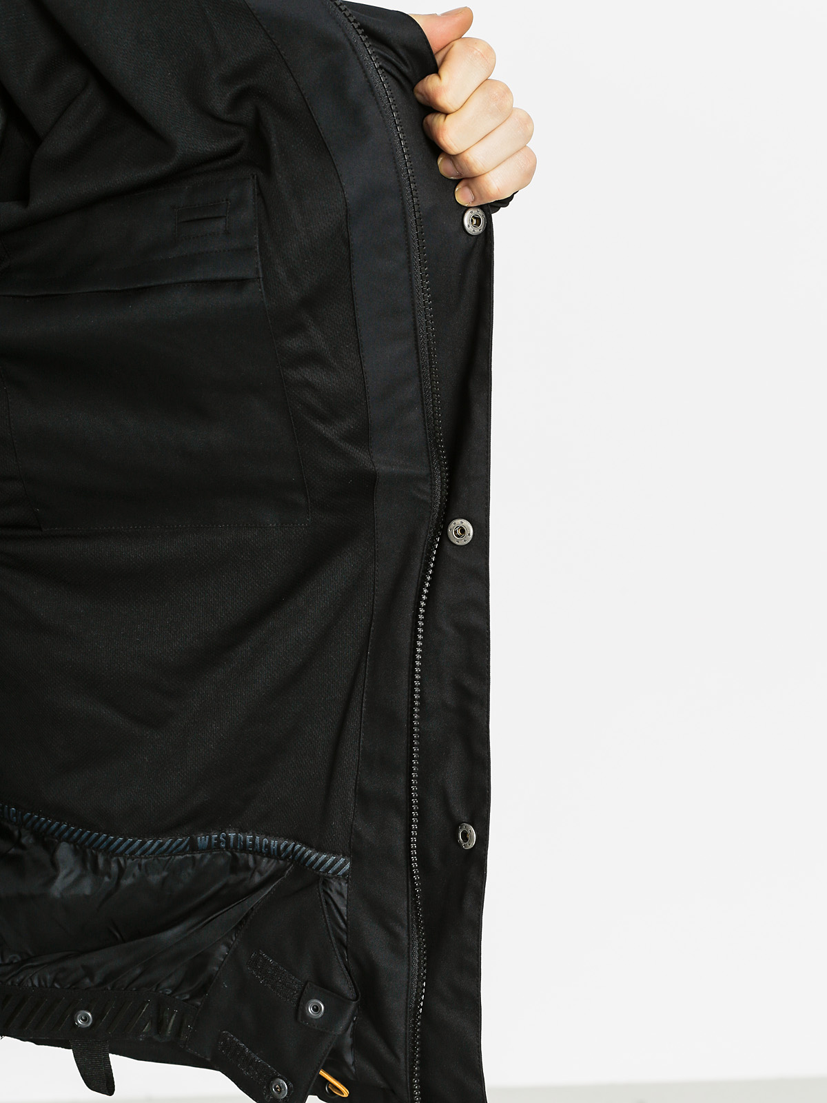 Mens Westbeach Snowboard jacket Temple (black)