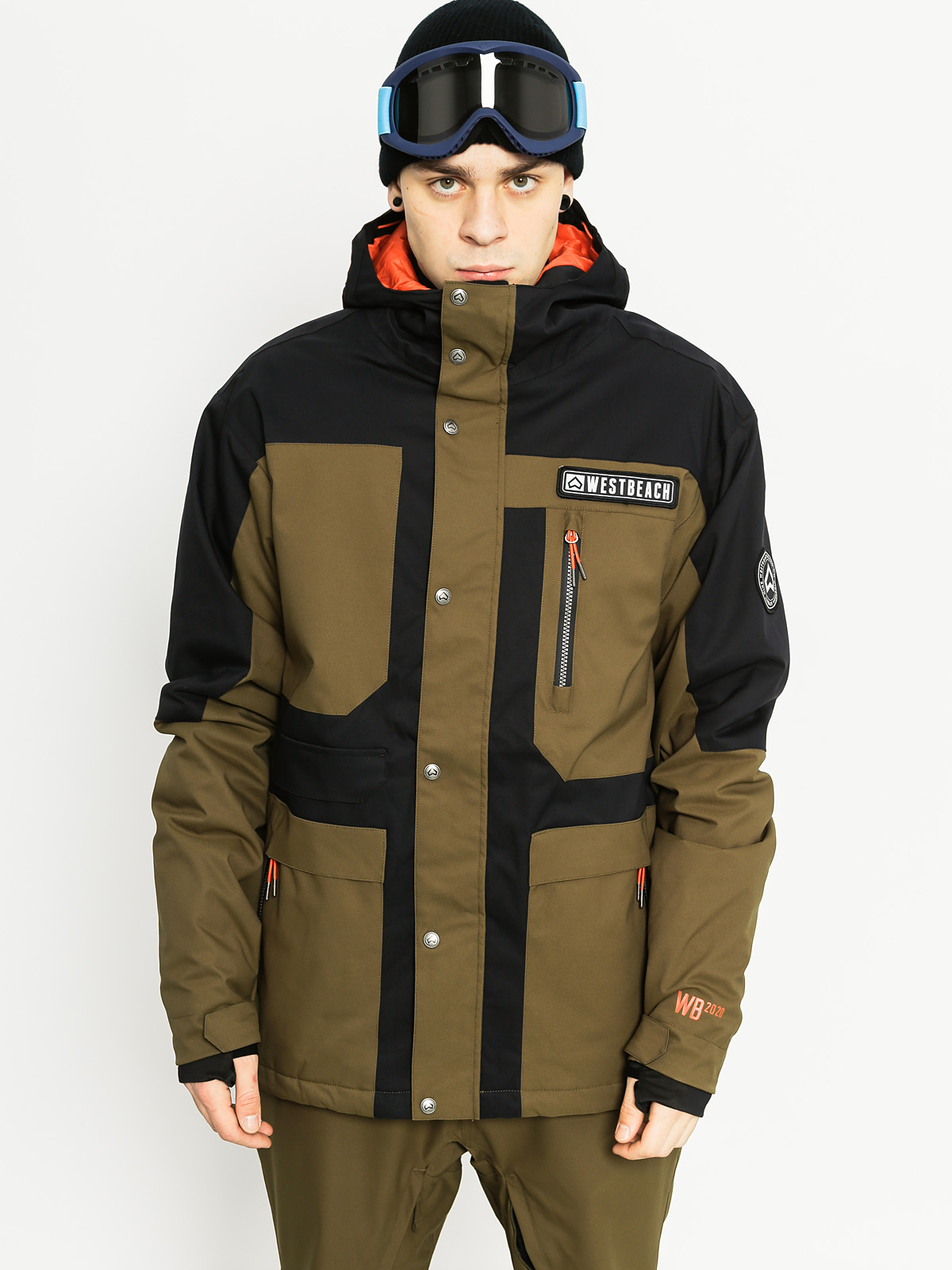 Herren Westbeach Snowboardjacke Temple (olive)
