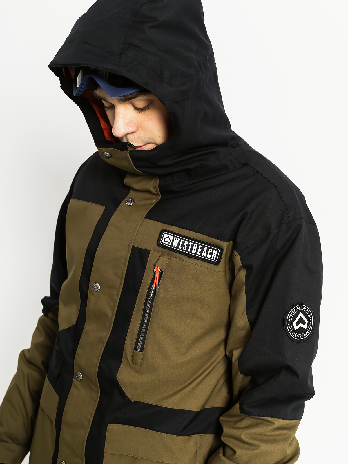 Herren Westbeach Snowboardjacke Temple (olive)