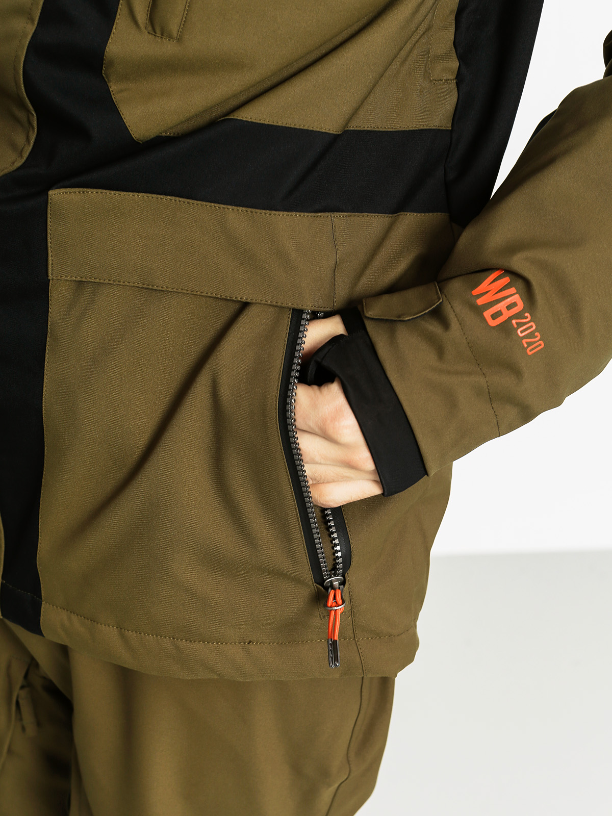 Herren Westbeach Snowboardjacke Temple (olive)