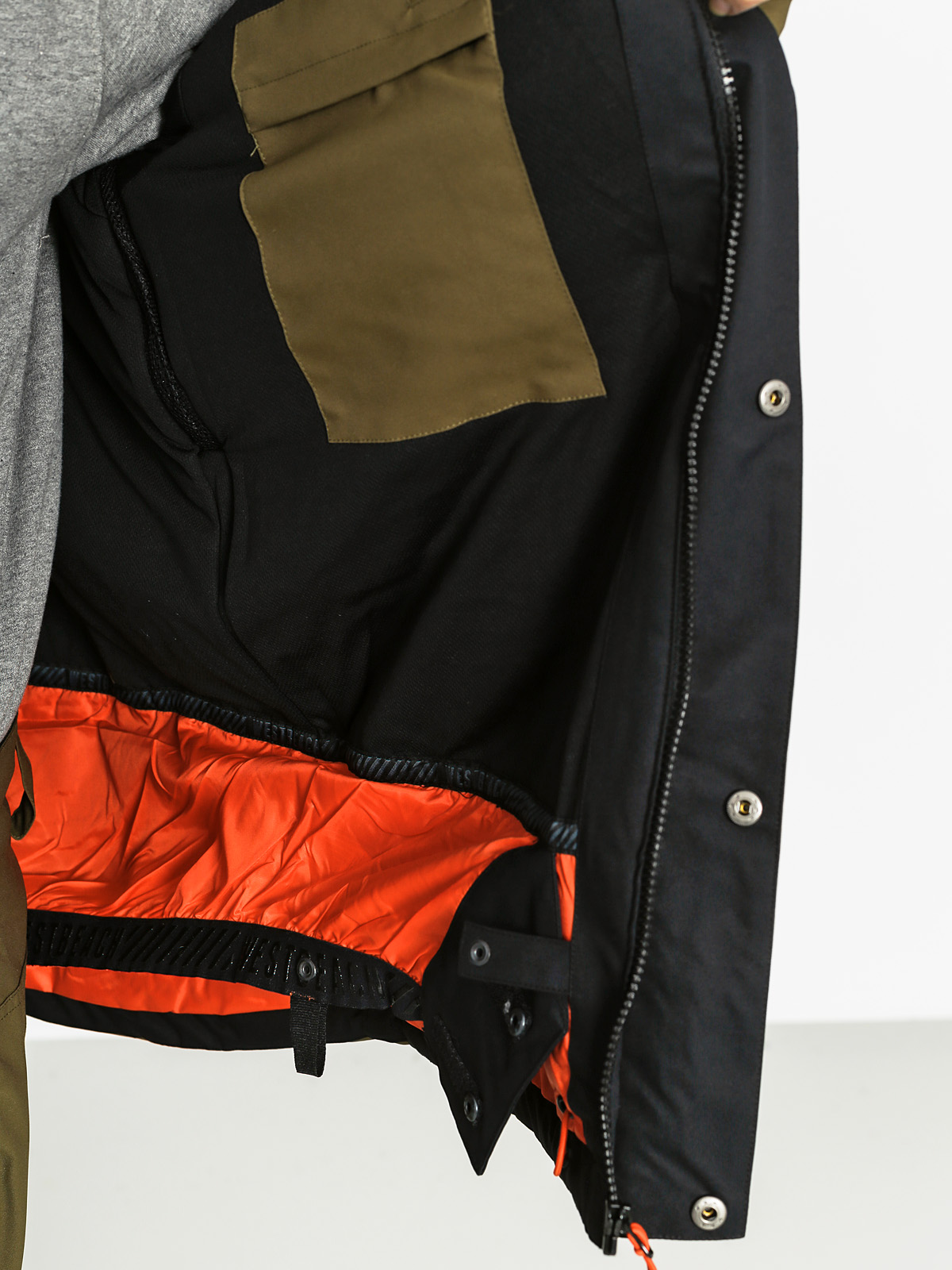 Herren Westbeach Snowboardjacke Temple (olive)