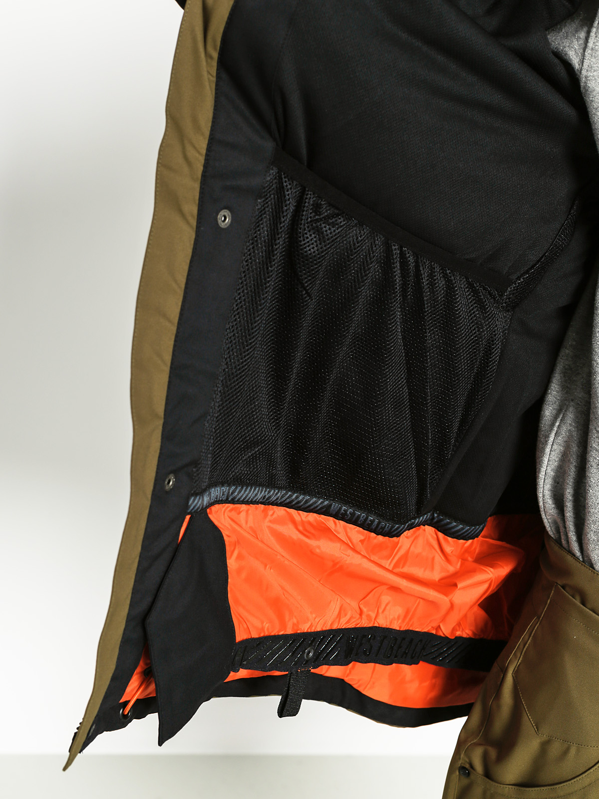 Herren Westbeach Snowboardjacke Temple (olive)