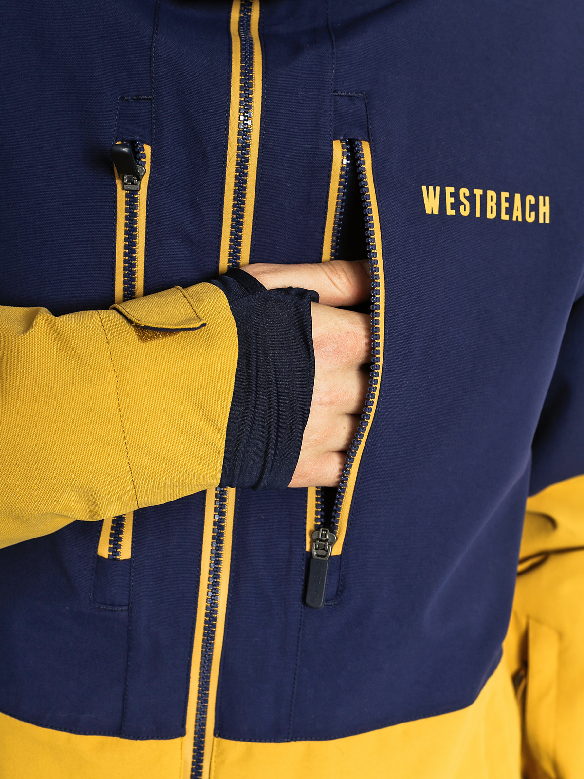 Mens Westbeach Snowboard jacket Walsh (marine)