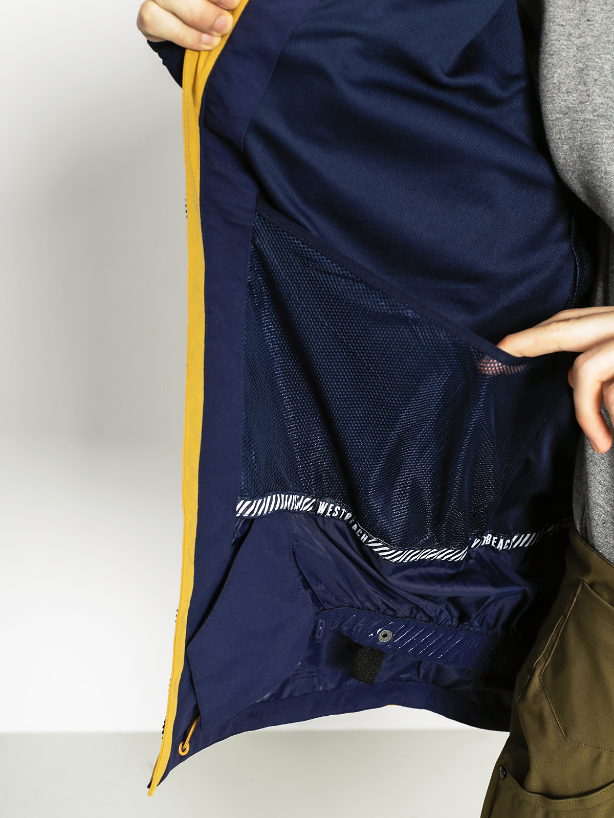 Mens Westbeach Snowboard jacket Walsh (marine)