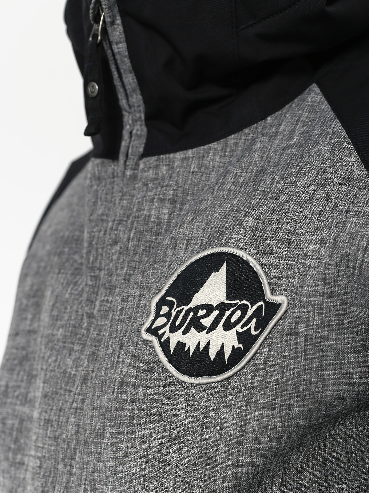 Burton Kinder Snowboardjacke Game Day (hther irn gry/true black)