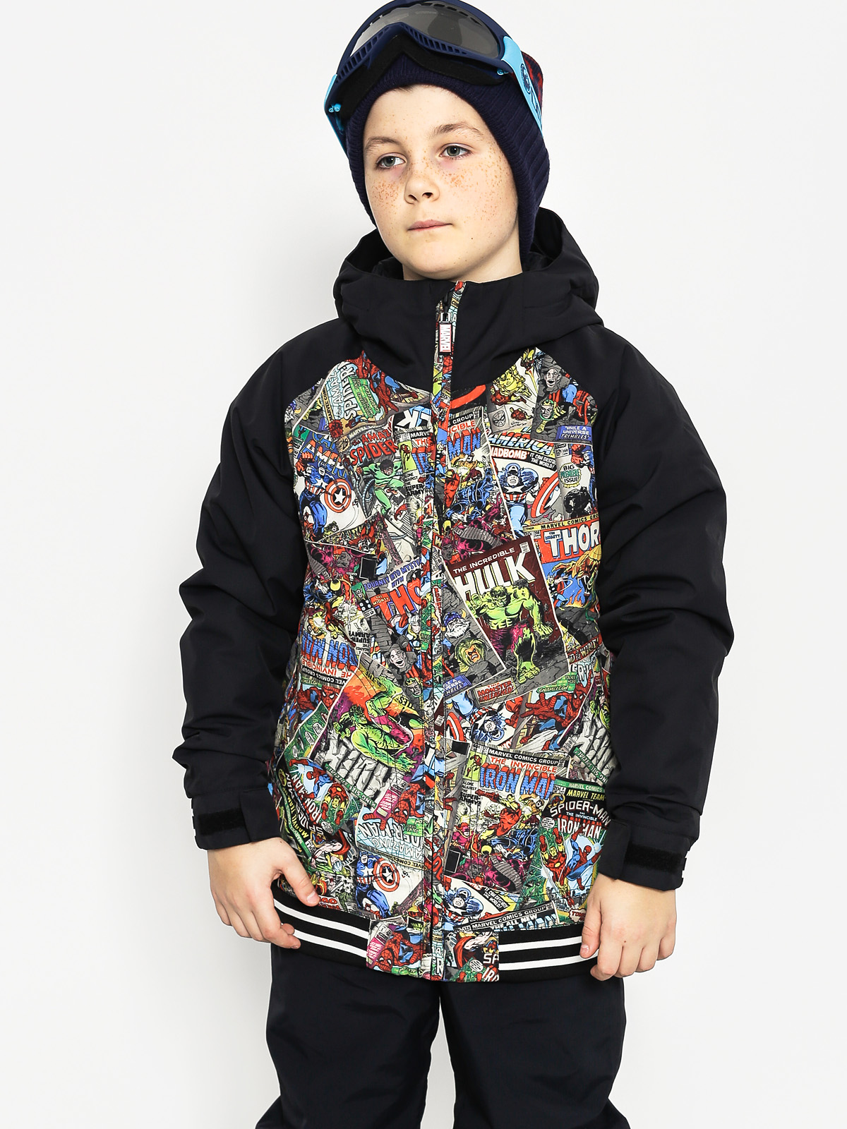 Burton Snowboard jacket Game Day black (marvel/true black)