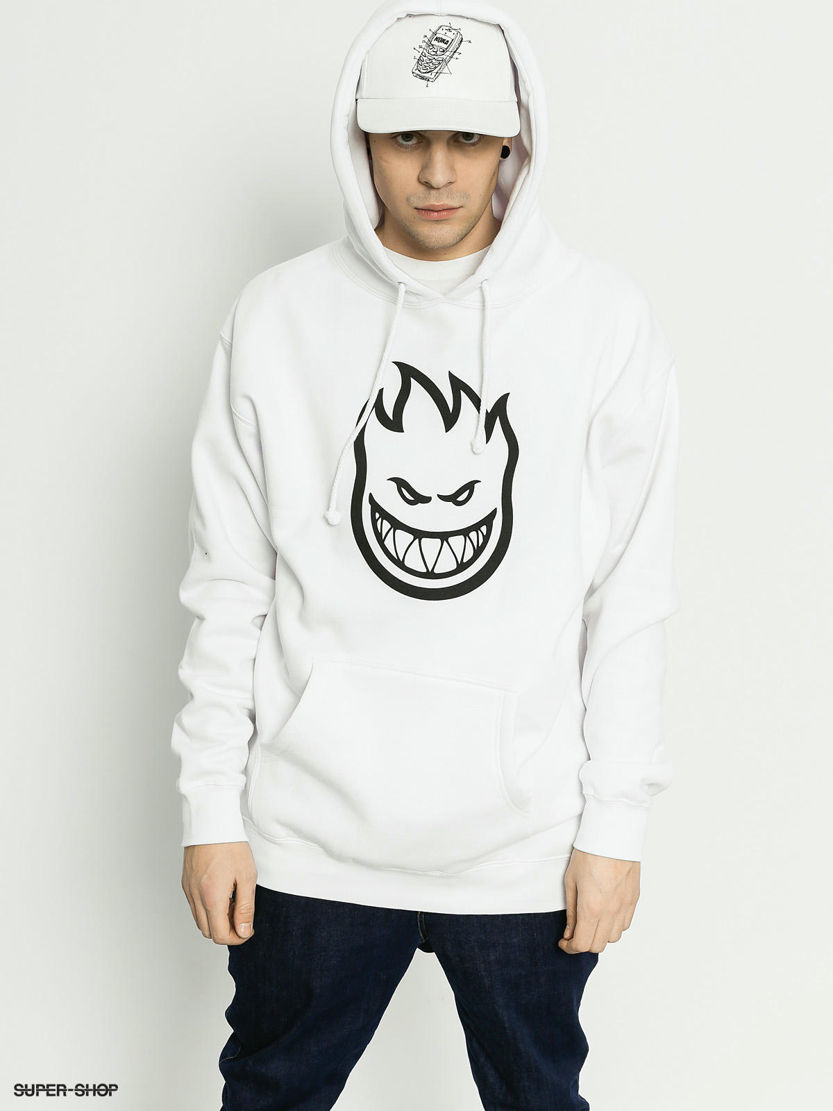 white spitfire hoodie