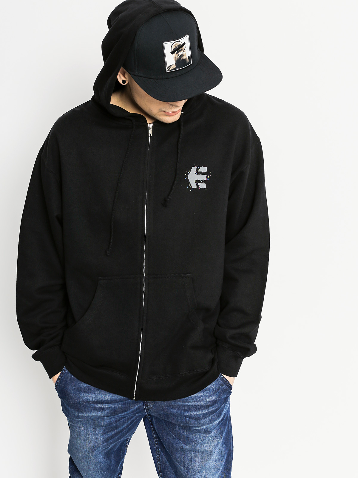 Etnies Hoodie Bones Splatter ZHD (black)