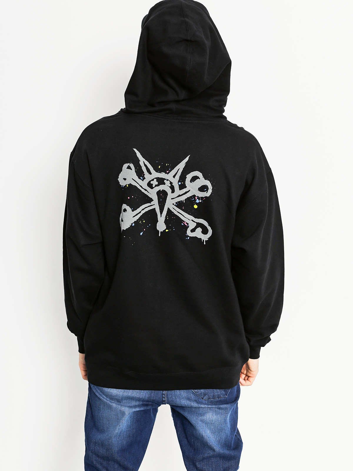 Etnies Hoodie Bones Splatter ZHD (black)