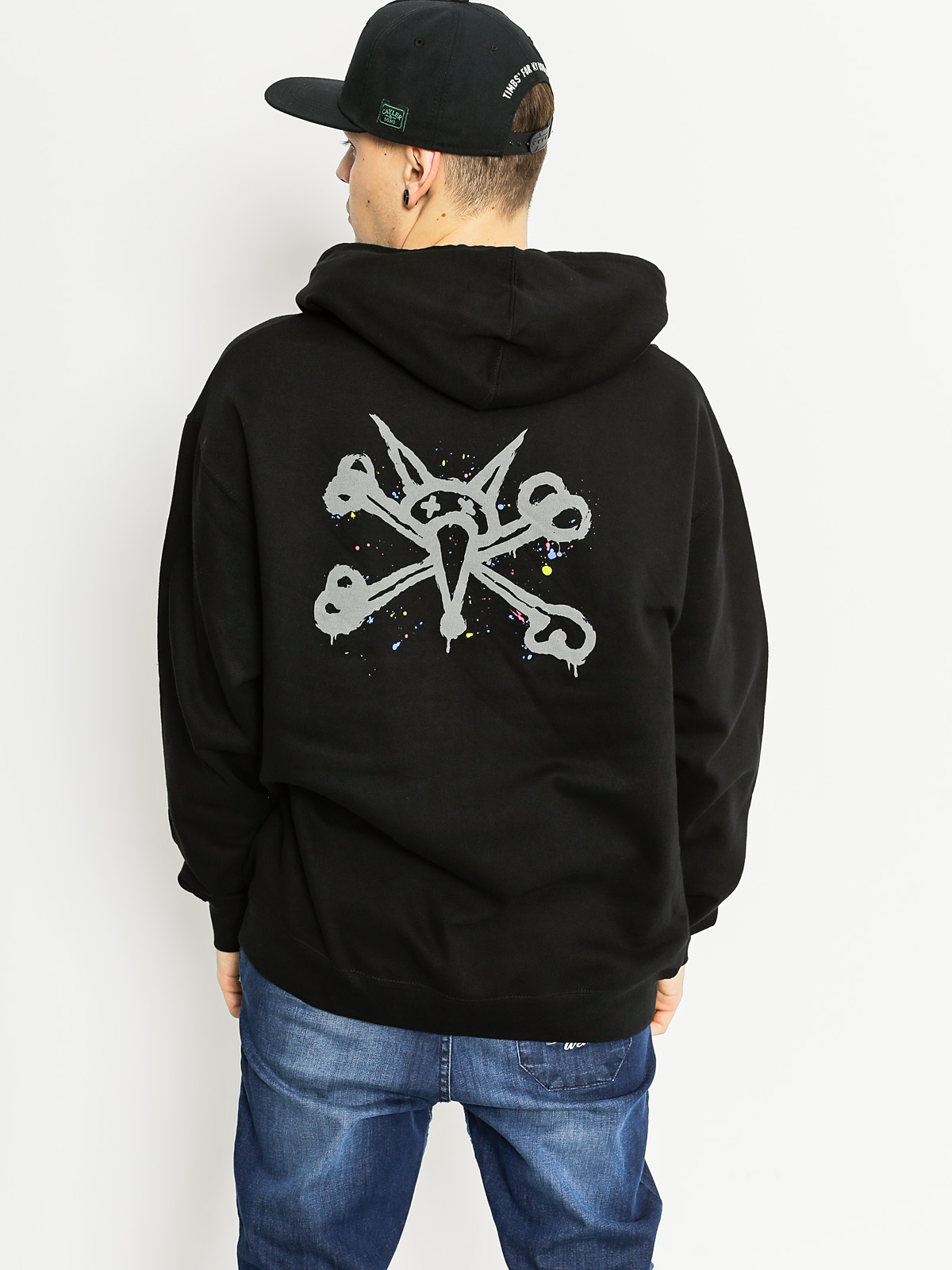 Etnies Hoodie Bones Splatter ZHD (black)