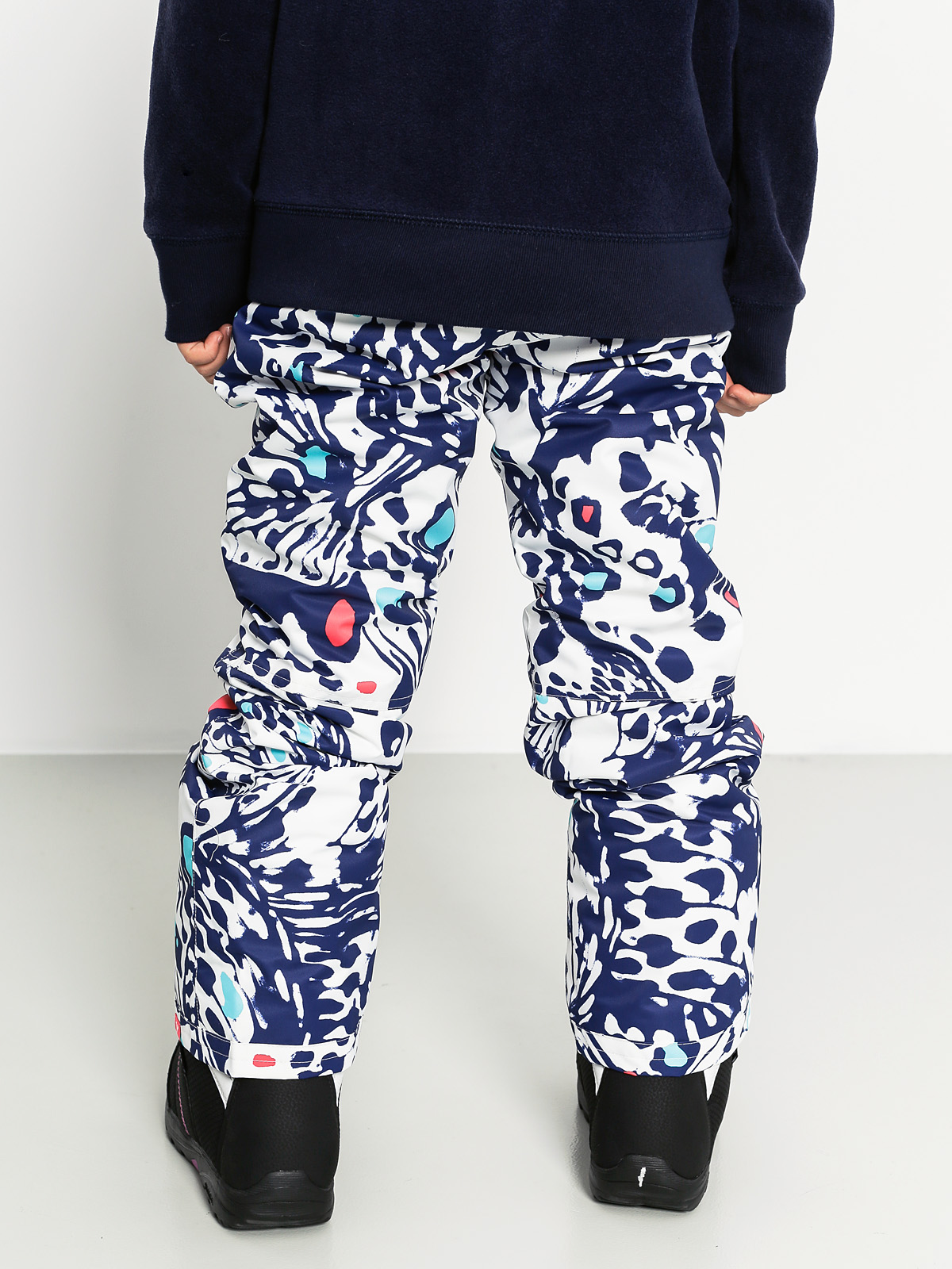 Roxy Kinder Snowboardhose Backyard Wmn (white/navy)
