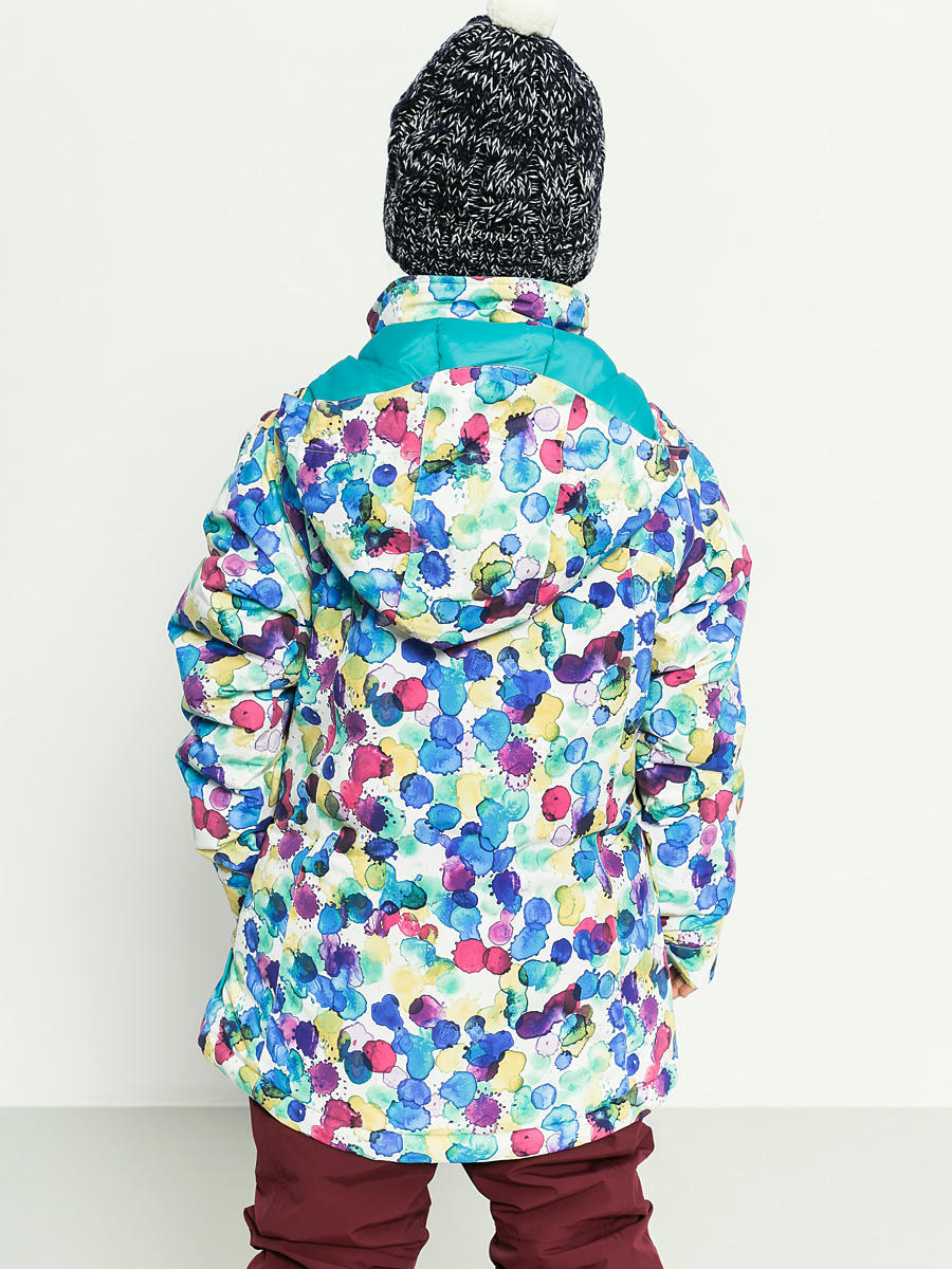 Burton Snowboard jacket Elodie rainbow drops