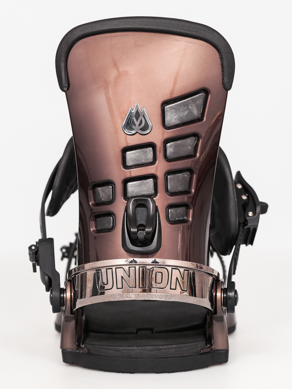 Herren Union Snowboardbindung T Rice (metallic black)