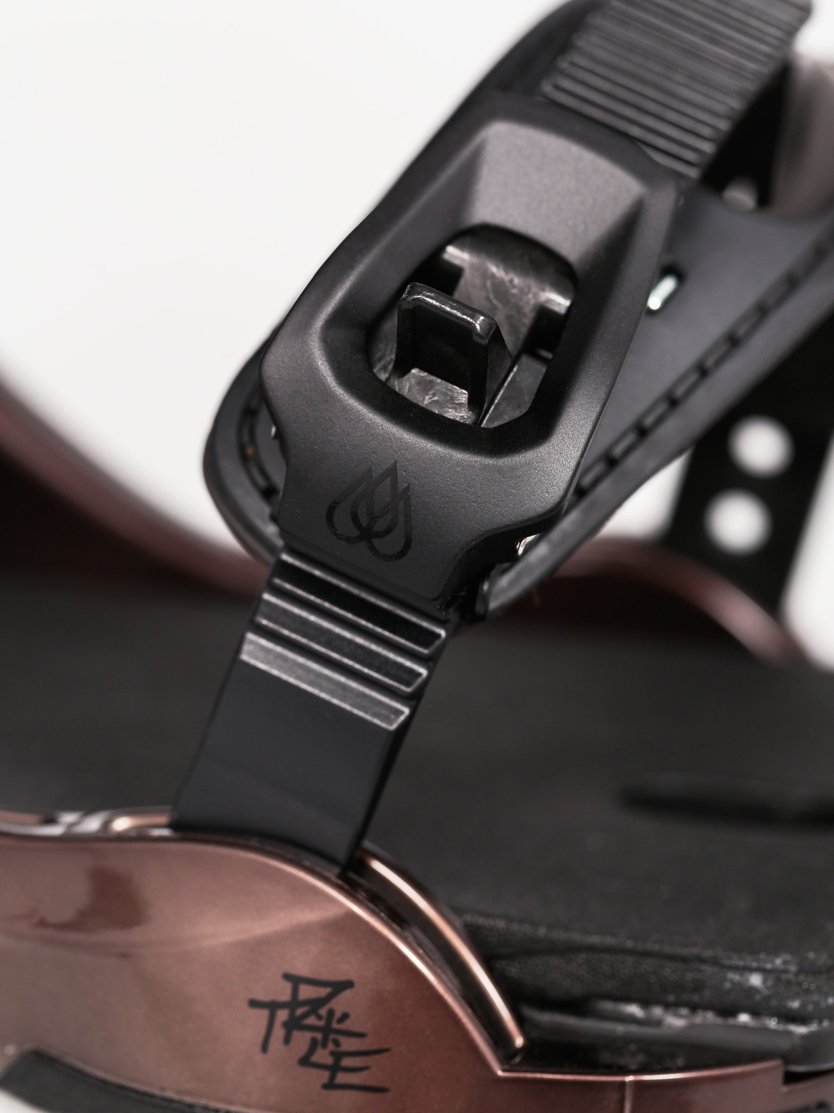 Herren Union Snowboardbindung T Rice (metallic black)