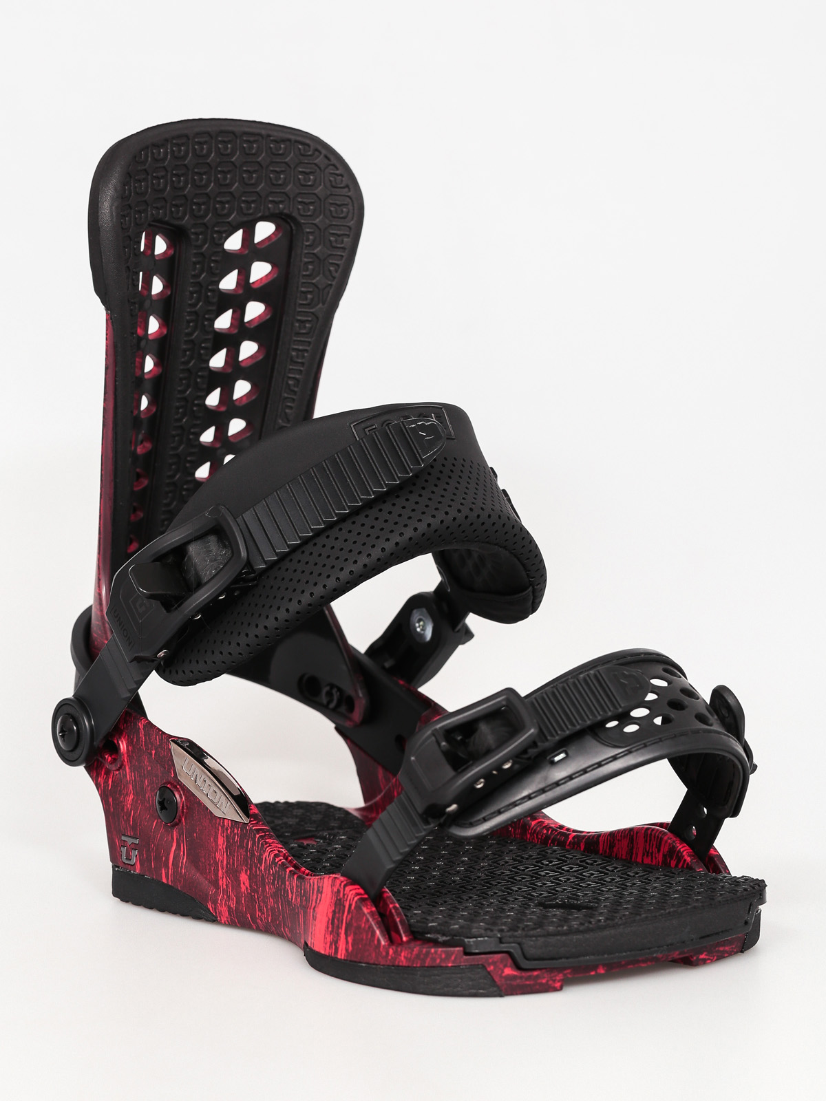 Union Snowboard bindings Force - black (distressed red)