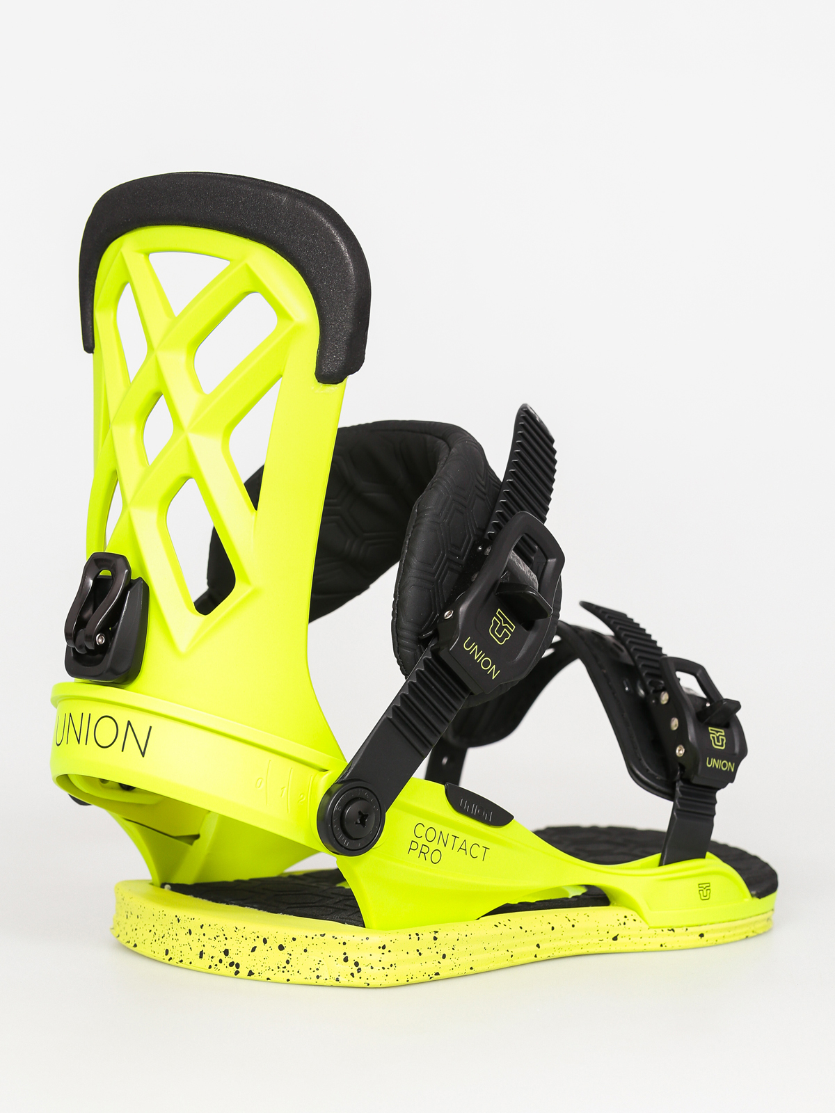 Union Snowboard bindings Contact Pro - green (acid green)