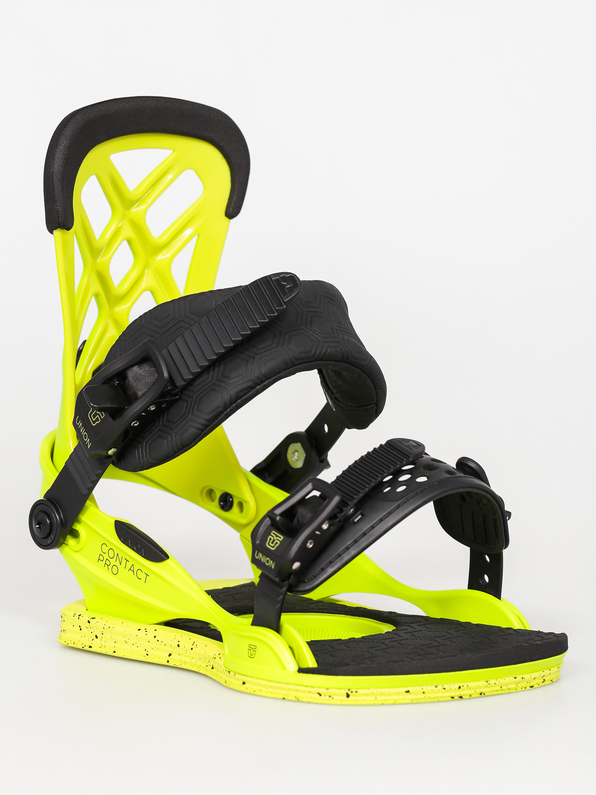 Union Snowboard bindings Contact Pro - green (acid green)
