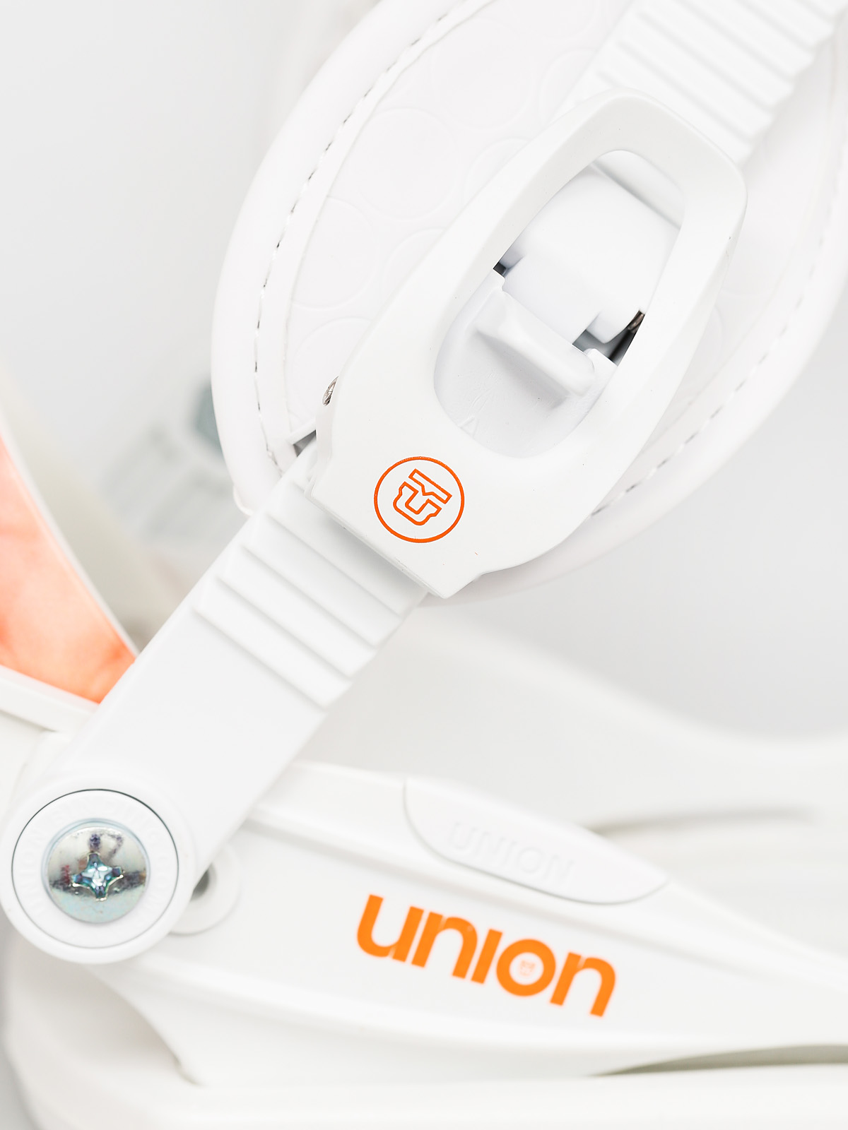 Womens Union Snowboard bindings Milan (white)