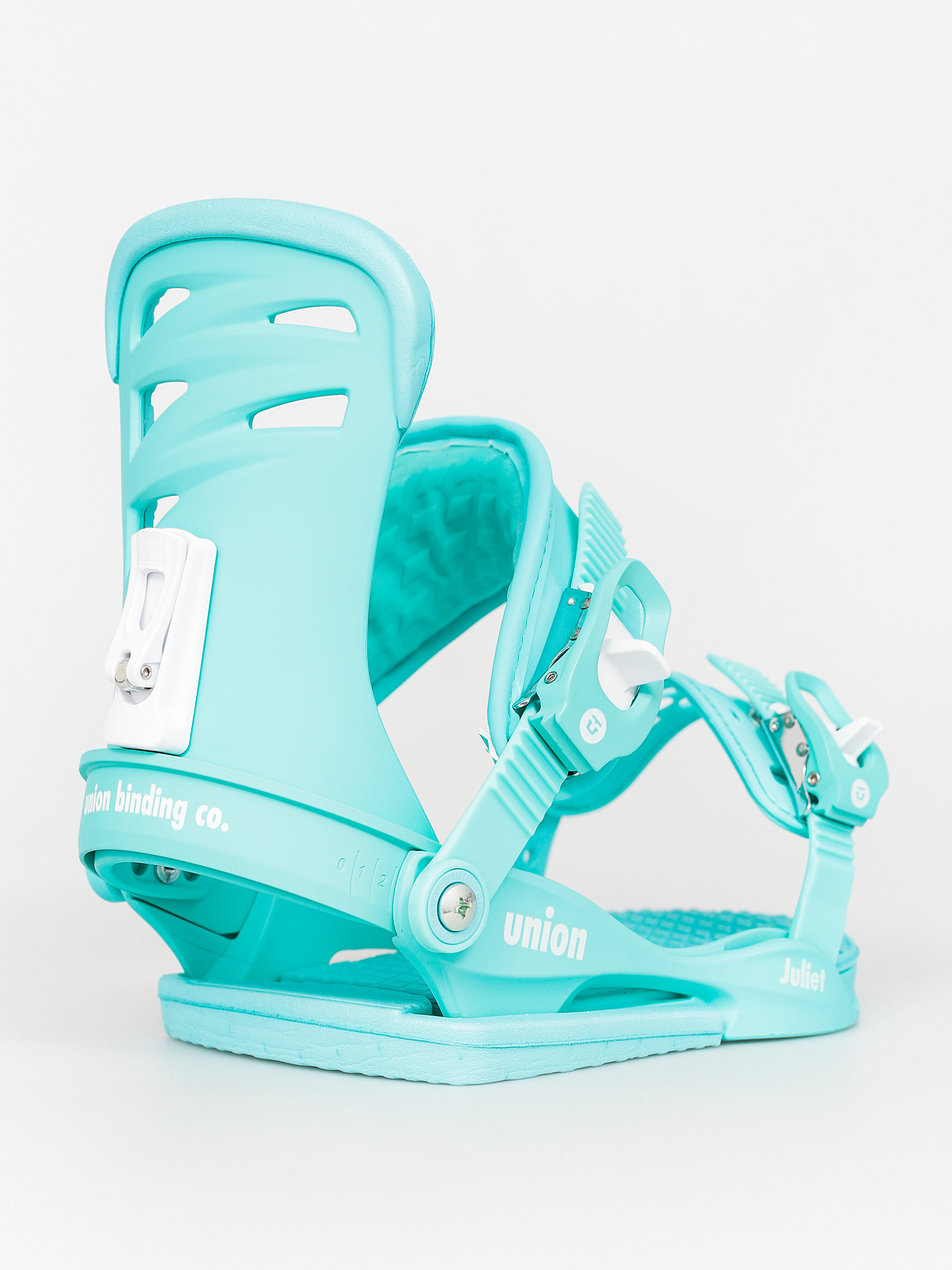 Womens Union Snowboard bindings Juliet (aqua)