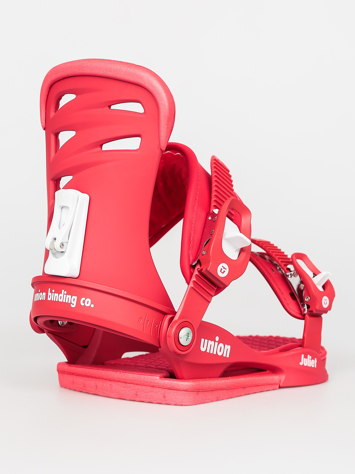 Womens Union Snowboard bindings Juliet (raspberry)