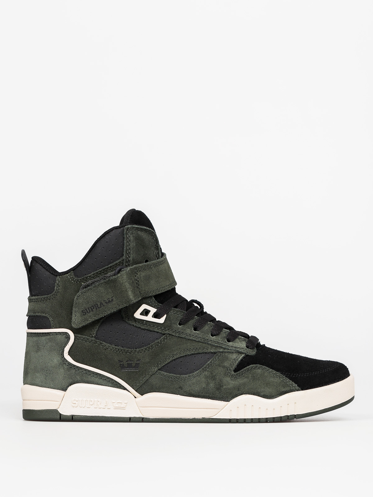 Supra Shoes Bleeker green (rosin/black white)