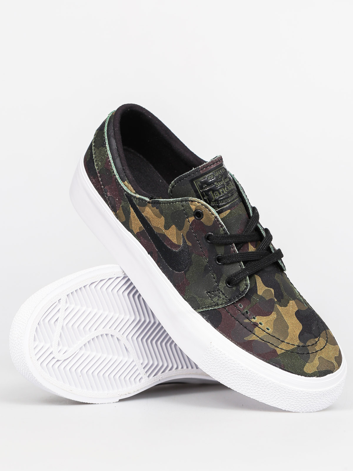 Nike SB Schuhe Zoom Stefan Janoski Prem Ht Wmn (white/black white multicolor)