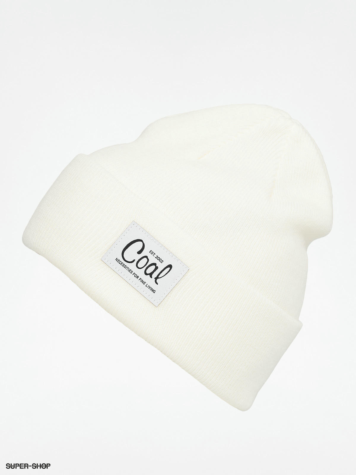 white coal beanie