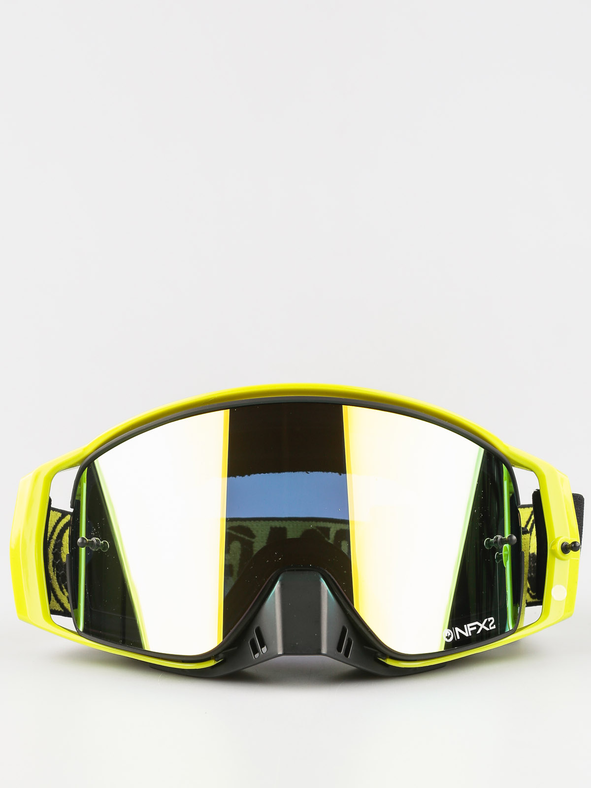 Dragon Cross goggles NFX2 (mergehighvis/smoke gold 10pk+ls)