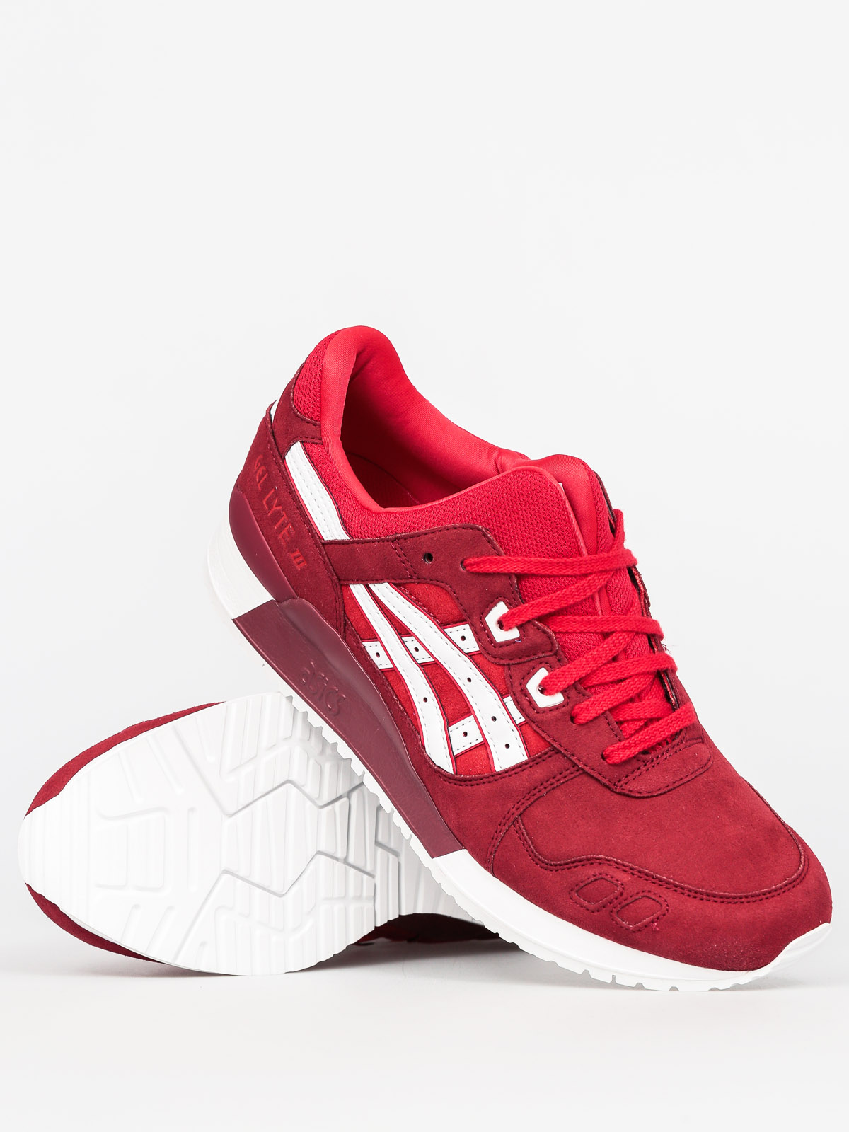 Asics Shoes Gel Lyte III (true red/white)