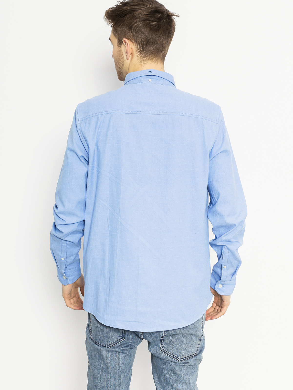 Element Shirt Barker LS (oxford blue)