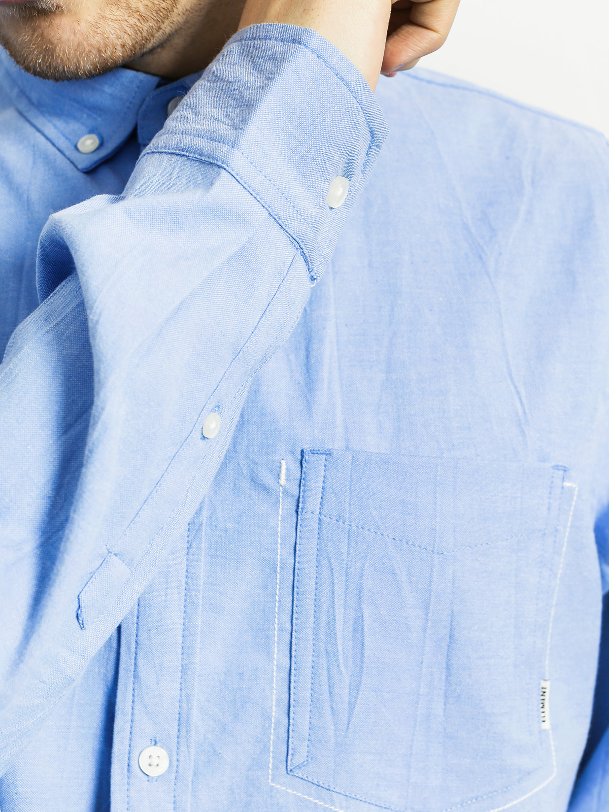 Element Hemd Barker LS (oxford blue)