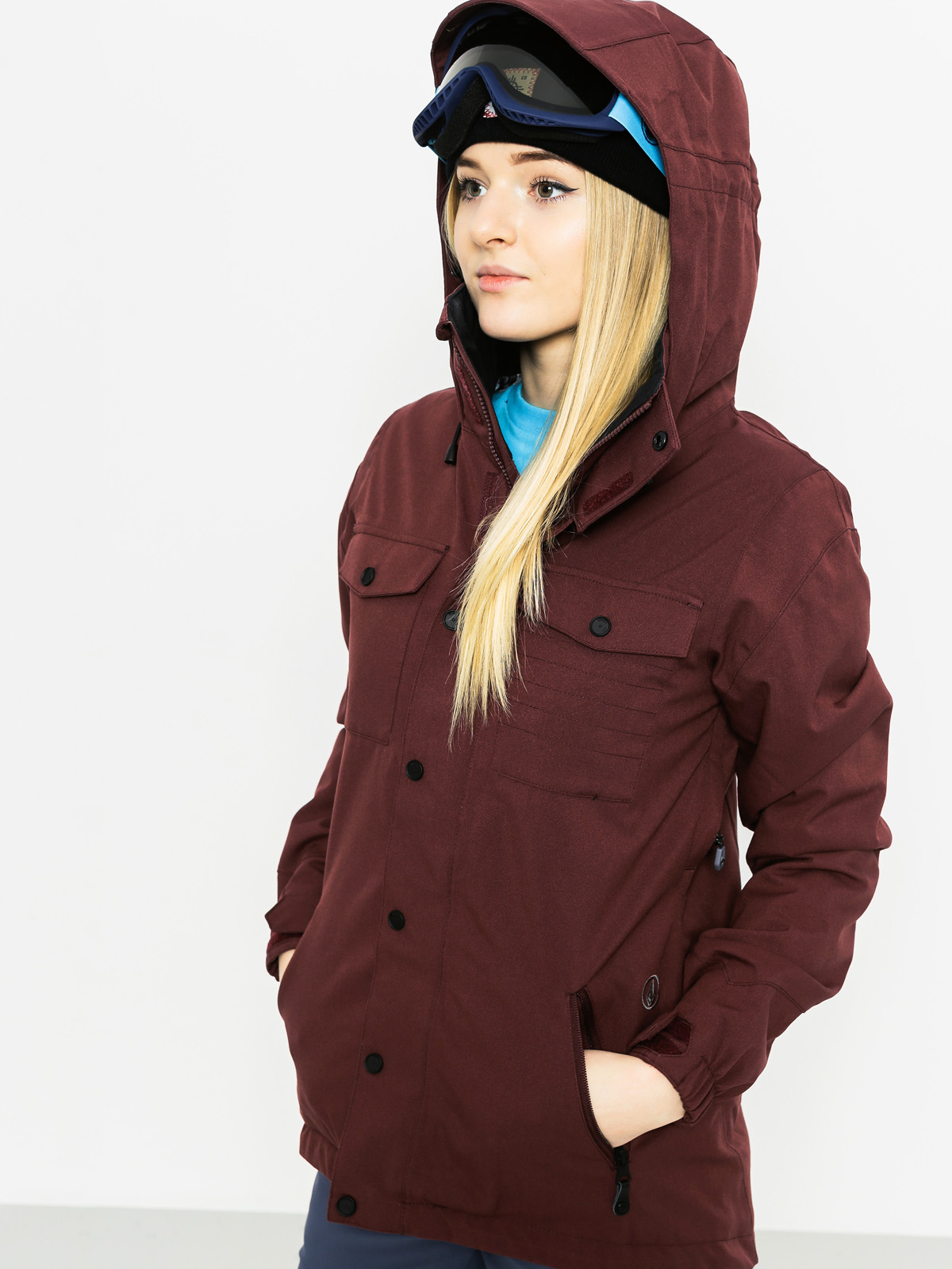 Damen Volcom Snowboardjacke Eagle Ins (bur)