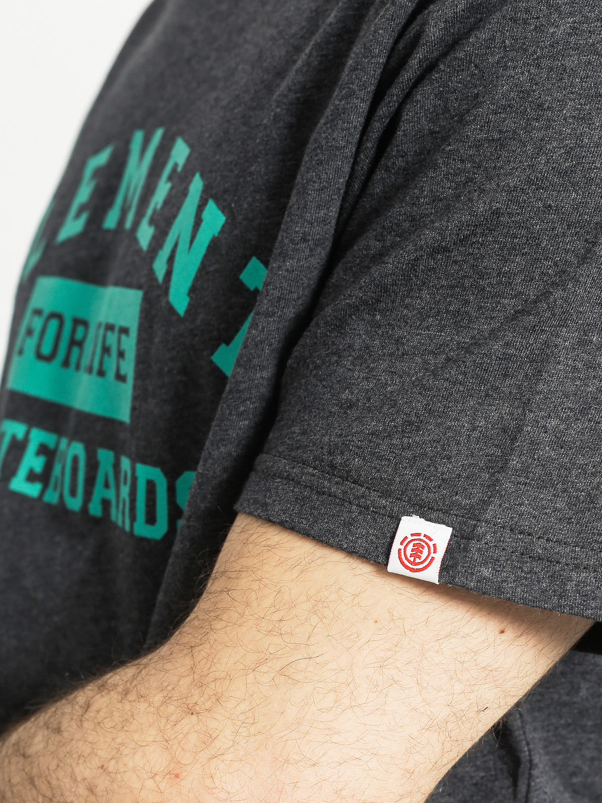 Element T-shirt For Life (charcoal heather)