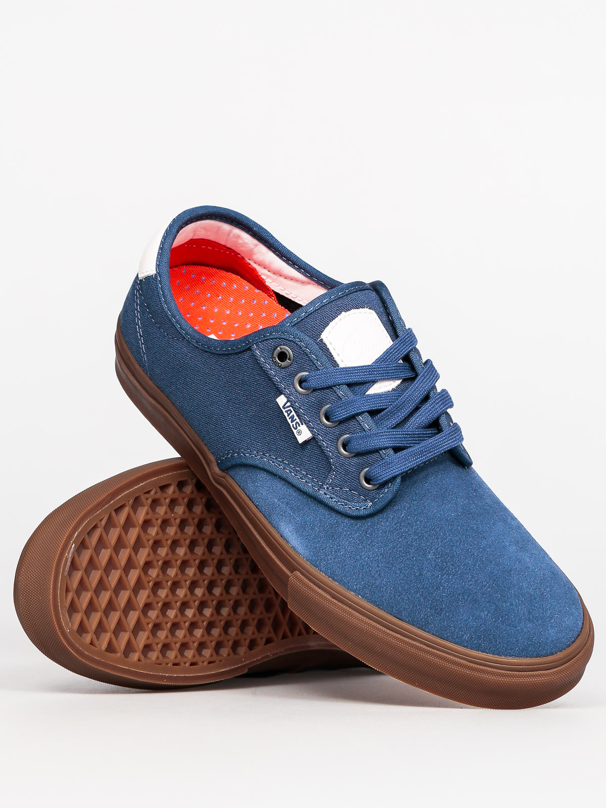 Vans Shoes Chima Ferguson Pro (covert twill/blue/gum)