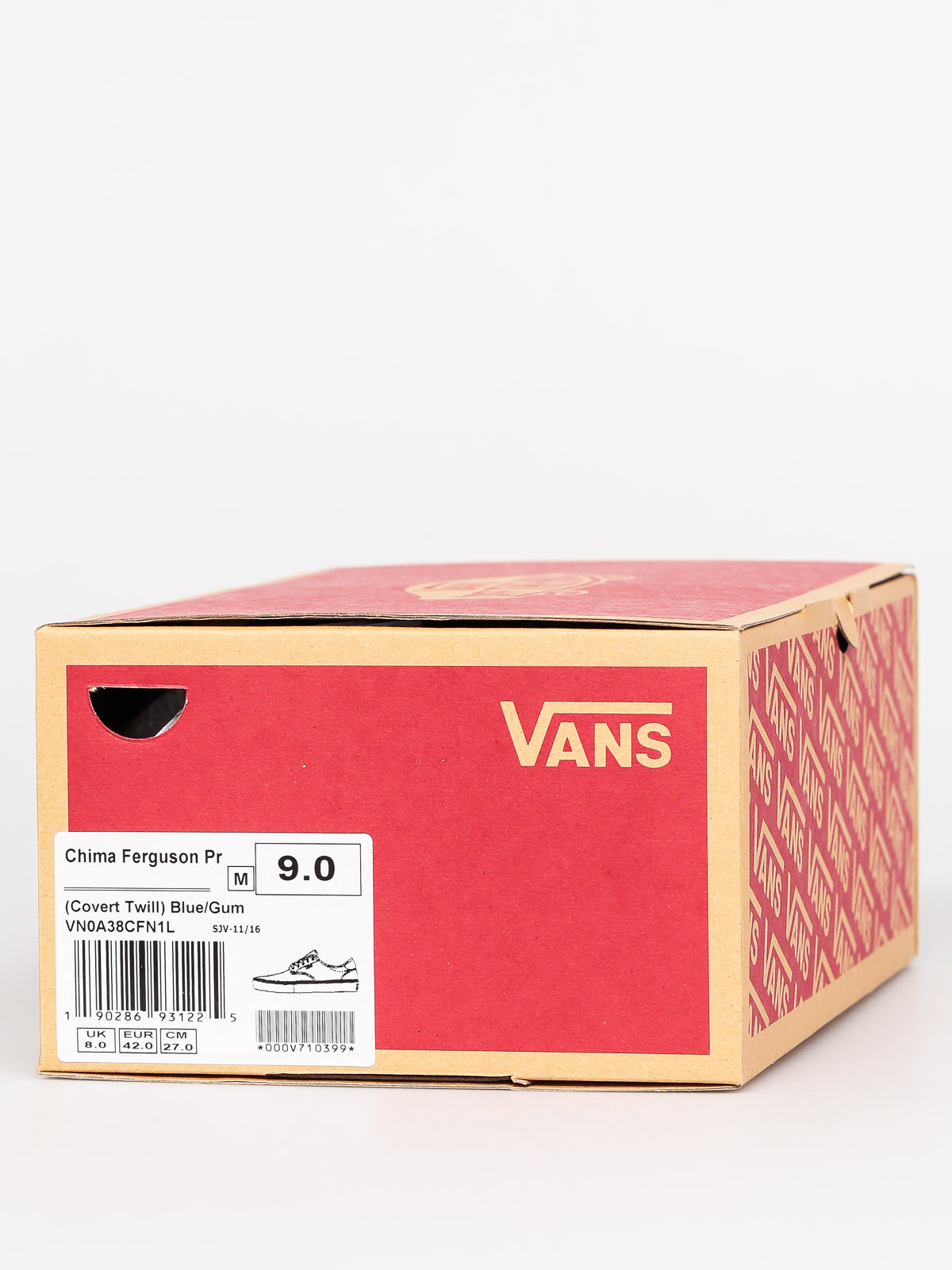 Vans Shoes Chima Ferguson Pro (covert twill/blue/gum)